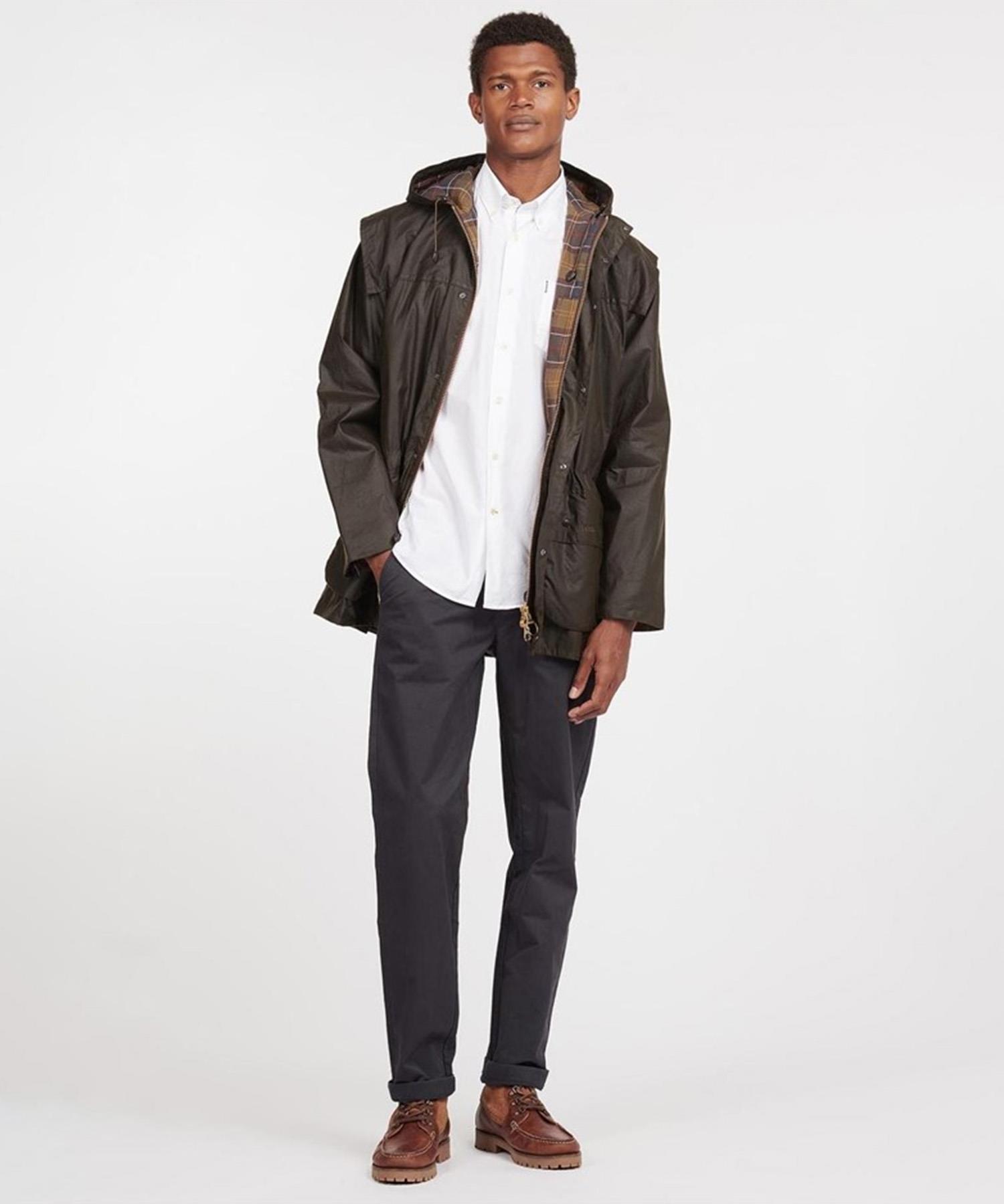Barbour Classic Durham Yağlı Ceket OL71 Olive