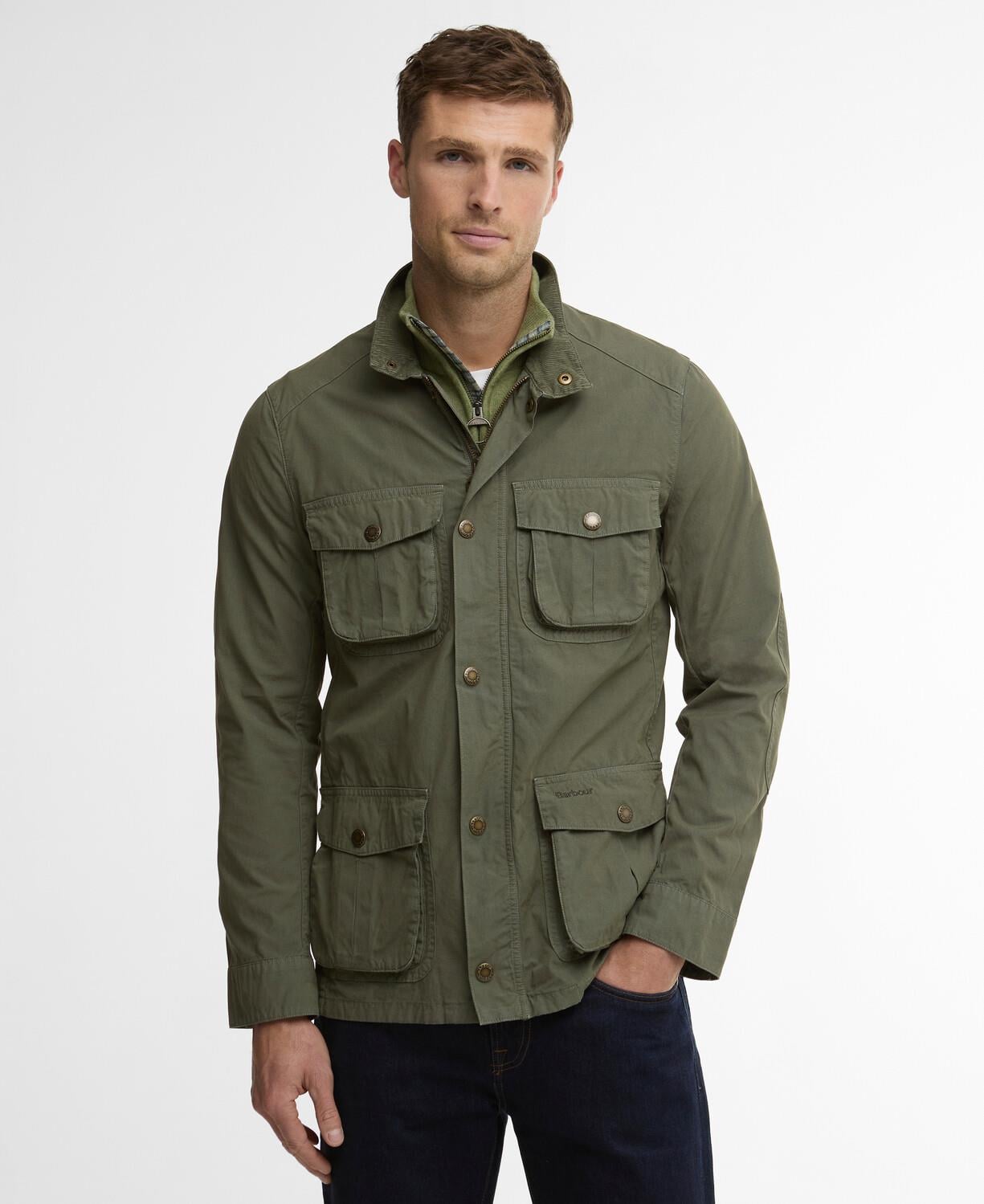 Barbour オリーブグリーン ジャケット Barbour Corbridge Casual Ceket OL31 Dusty Olive
