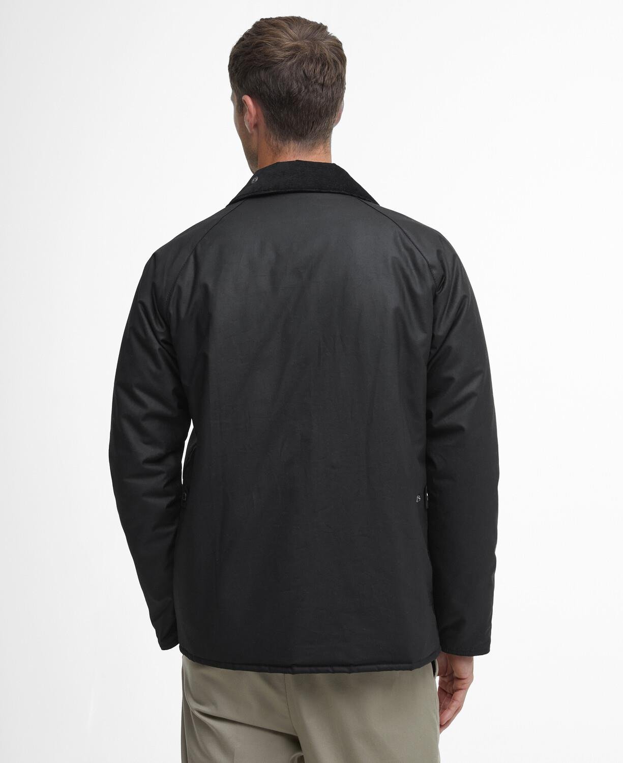 Barbour ブラック ナイロンジャケット XS B.Int. International Yağlı Ceket BK51 Black