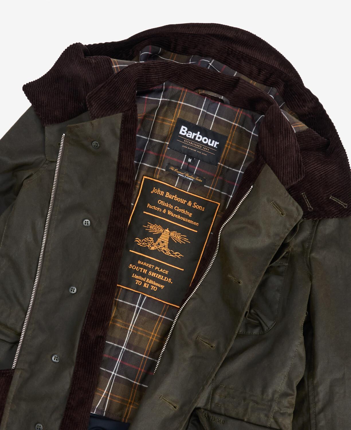 Barbour x TO KI TO Driving Yağlı Ceket OL51 Olive