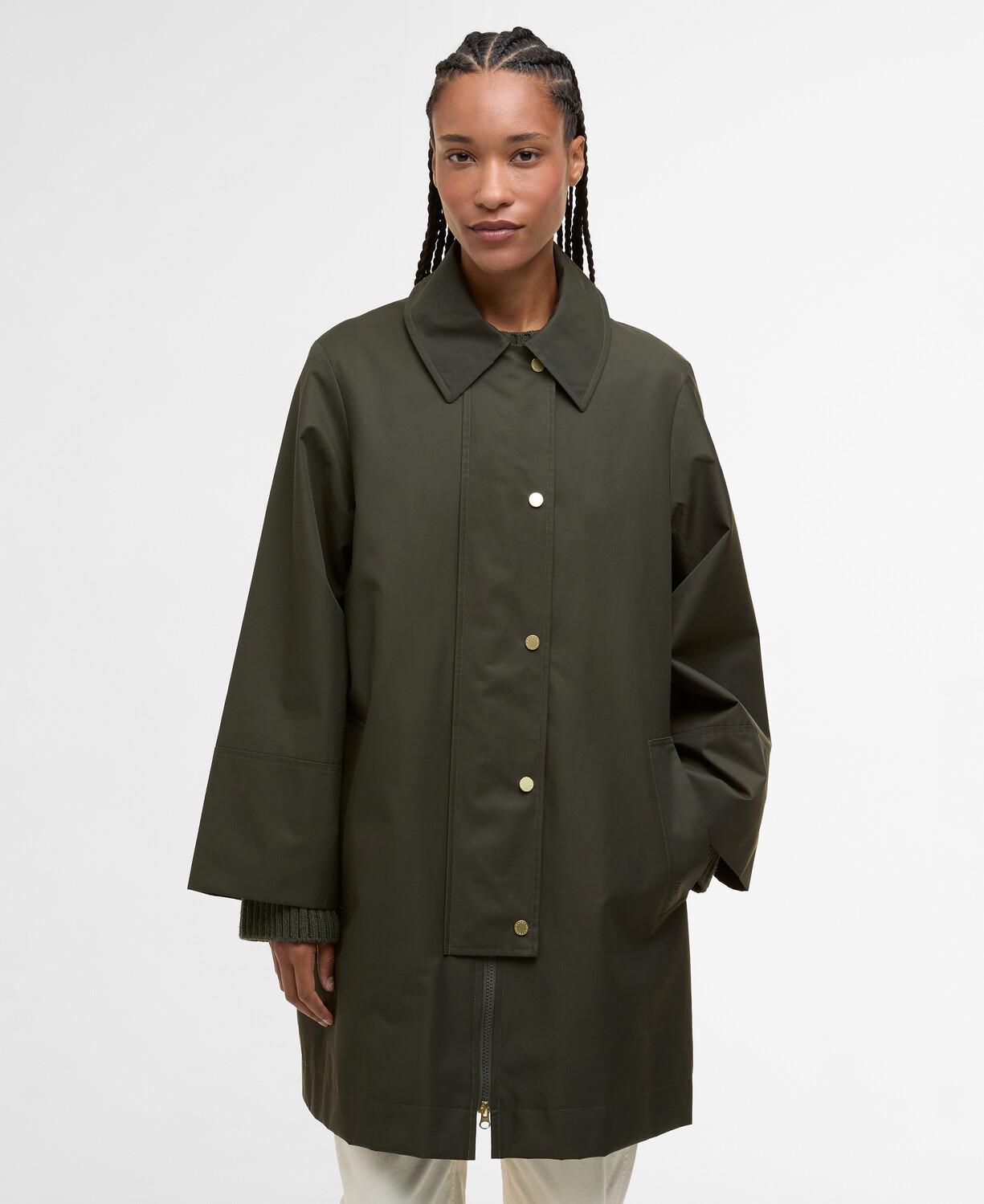 Barbour Fia Showeproof Ceket SG71 Sage-Ancient Poplar