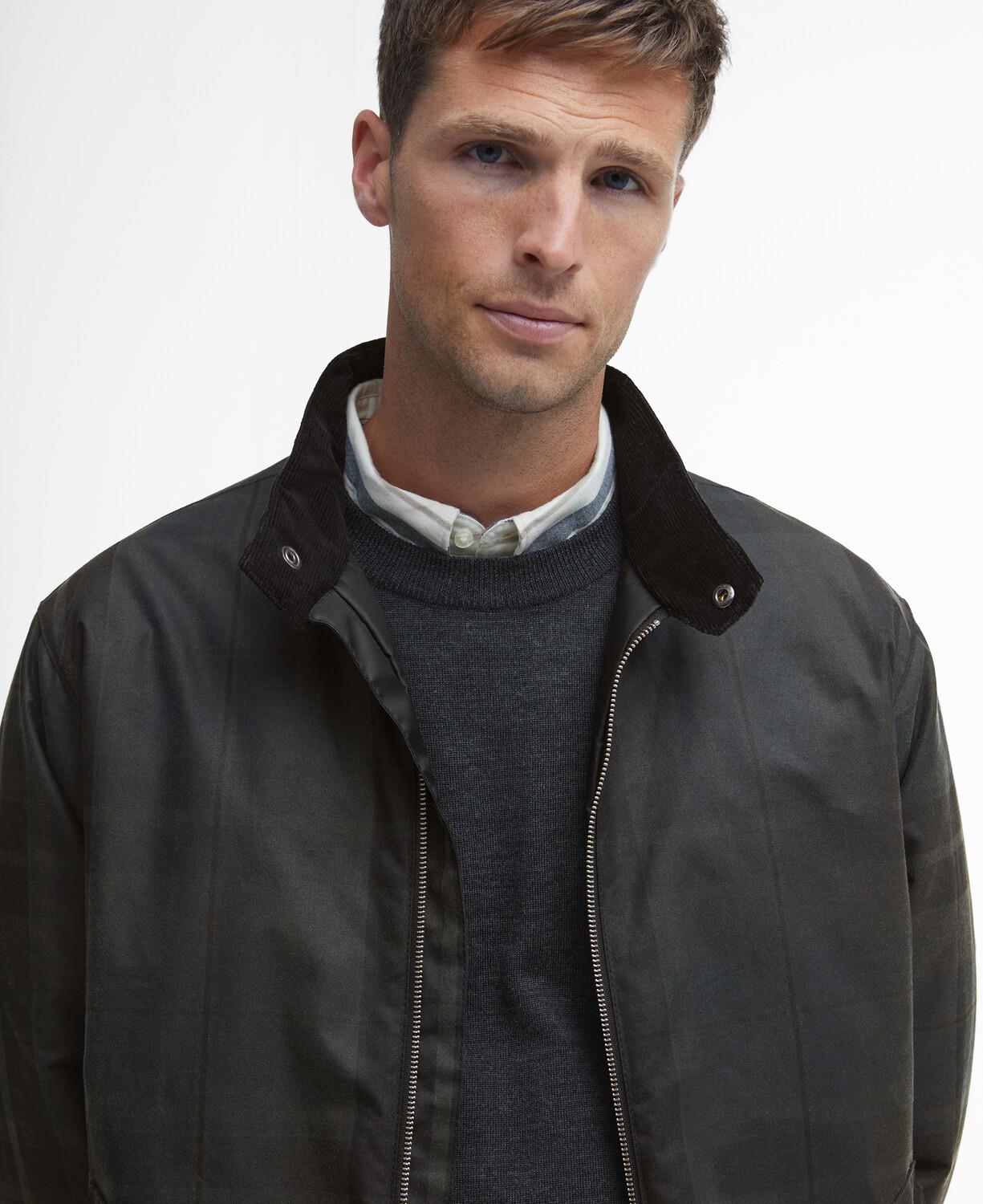 Barbour Harrington Check Yağlı Ceket GN71 Dundee Tartan