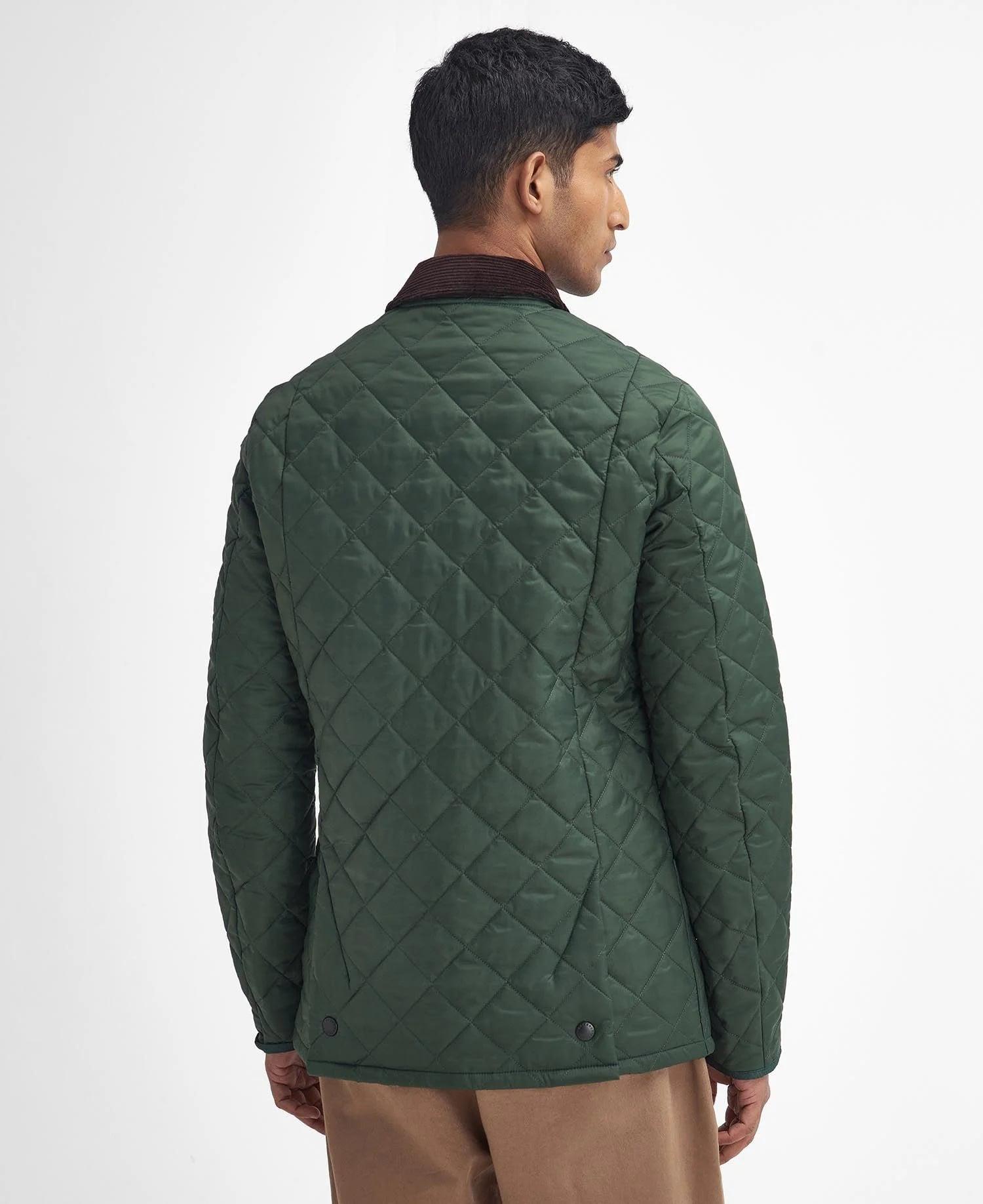 Barbour Heritage Liddesdale® Kapitone Slim Fit GN71 Racıng Green