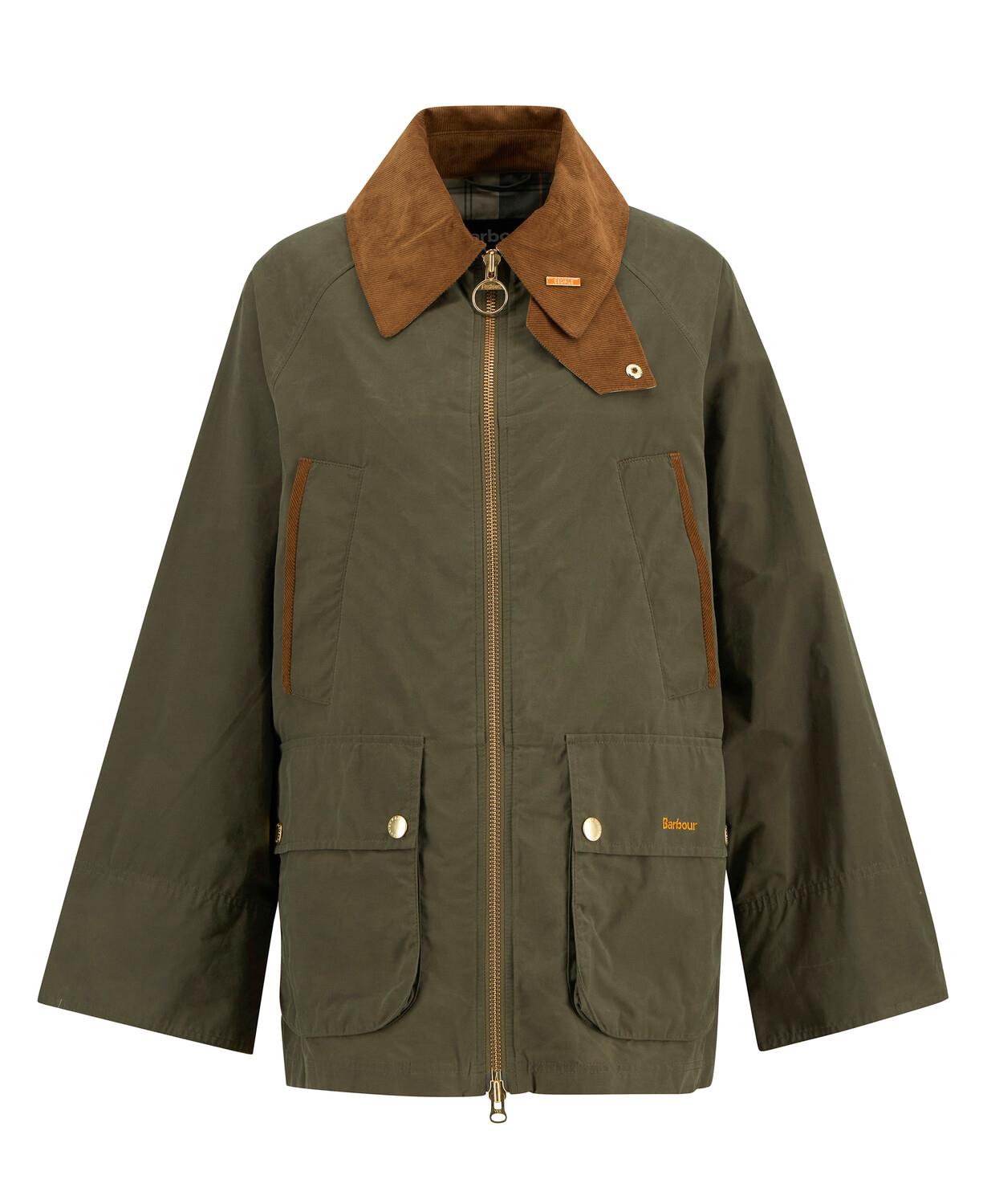 Barbour Icons Bedale Showerproof Ceket OL72 Ivy Green-Ancient