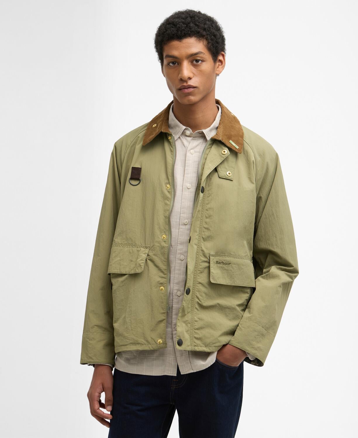 Barbour Spey ノンオイル バブアー スペイカジュアル ピーチスキン ノンオイルドジャケット