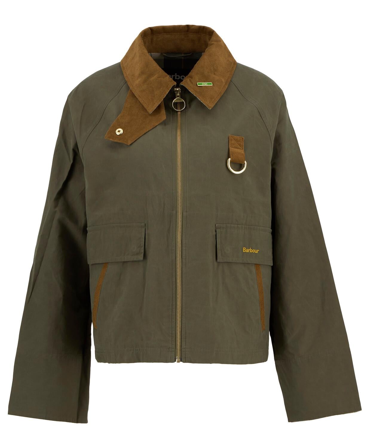 Barbour Icons Spey Showerproof Ceket OL72 Ivy Green-Ancient