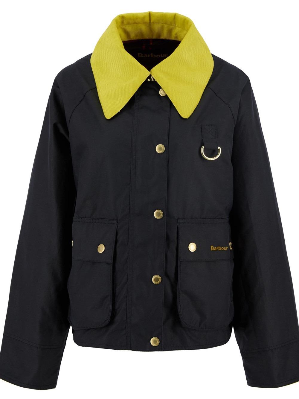Barbour Icons Spey Yağlı Ceket NY92 Navy-Classic
