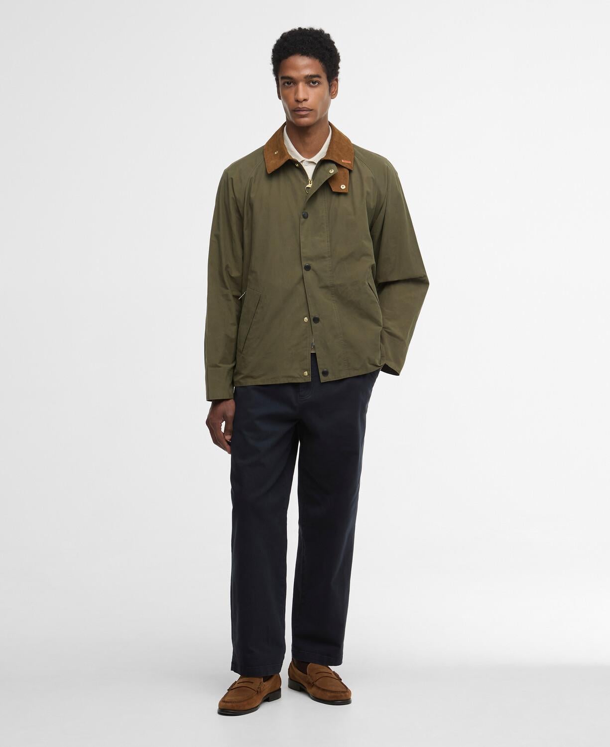 Barbour Icons Transport Casual Ceket OL72 Ivy Green