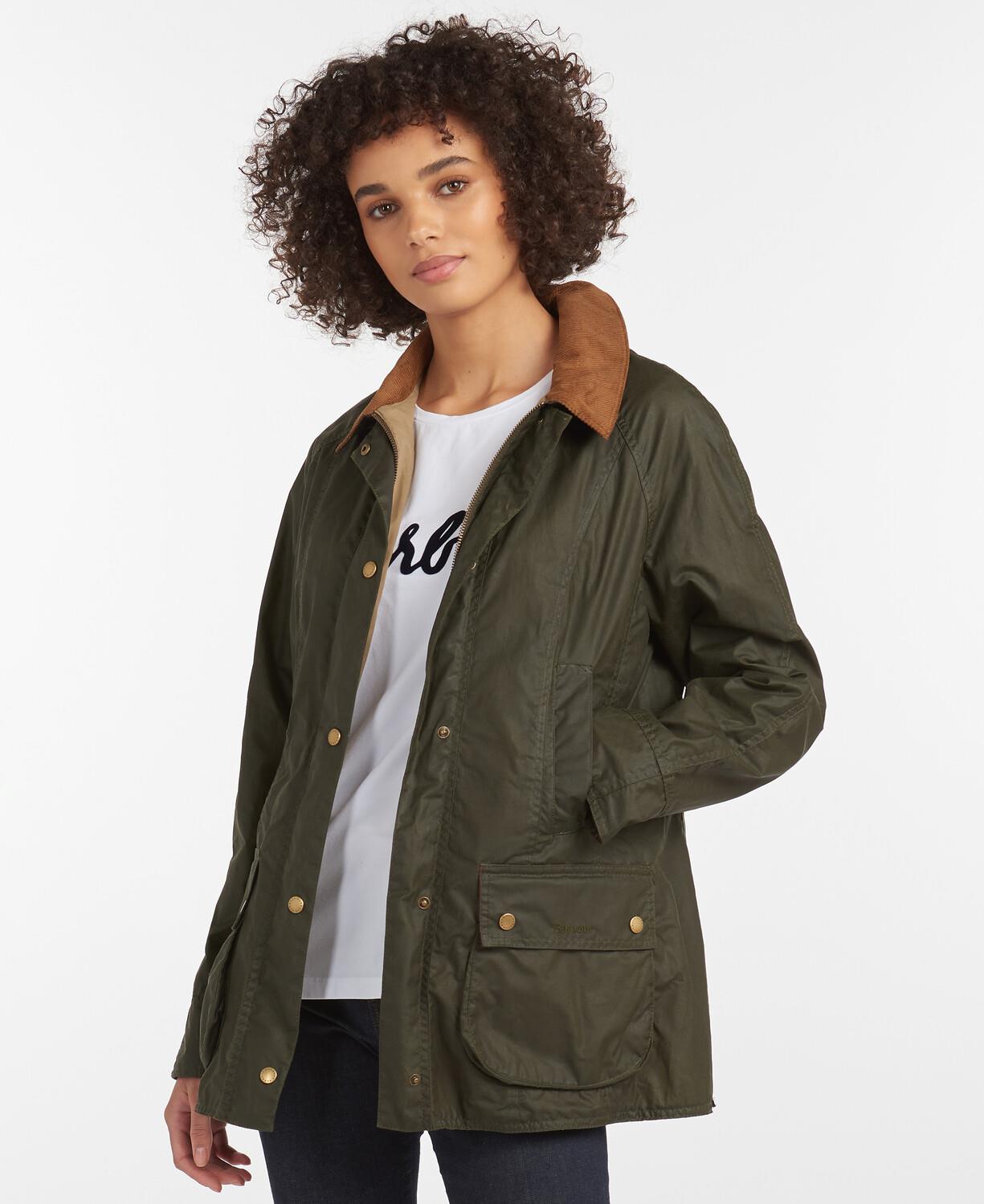Barbour ジャケット L Barbour Lightweight (4oZ) Ashby Yağlı Ceket OL51 Olive