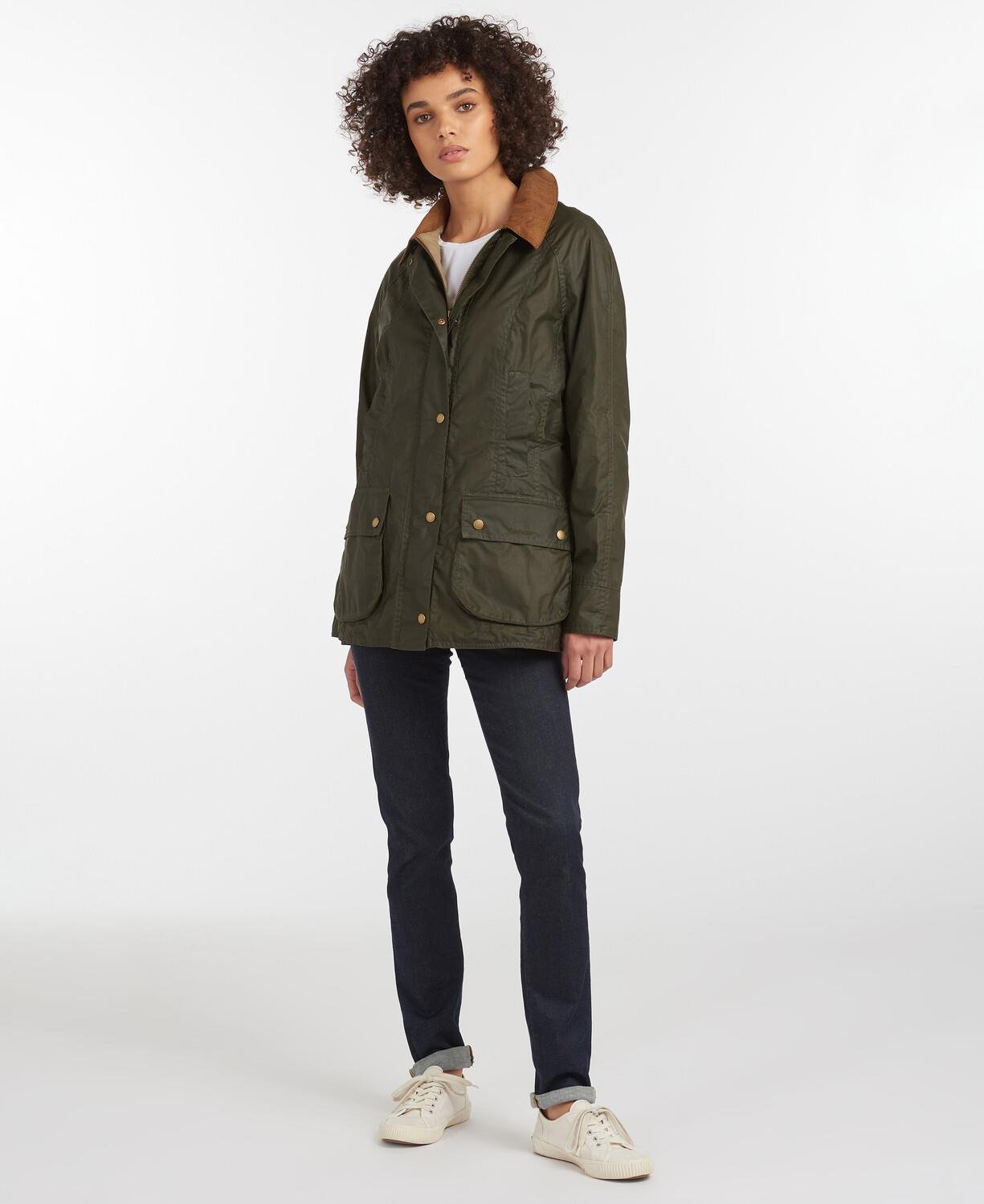 Barbour ジャケット L Barbour Lightweight (4oZ) Ashby Yağlı Ceket OL51 Olive