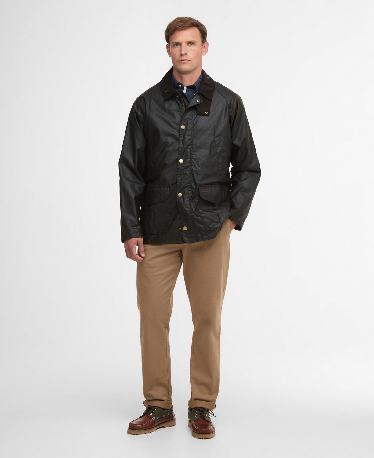 Barbour Lightweight Stratford Yağlı Ceket OL91 Dark Olive