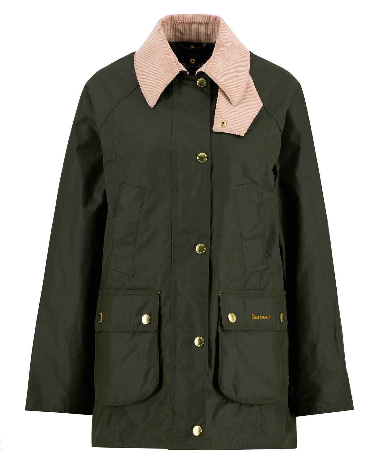 Barbour Modern Beadnell Yağlı Ceket OL99 Archive Olive-Ancient