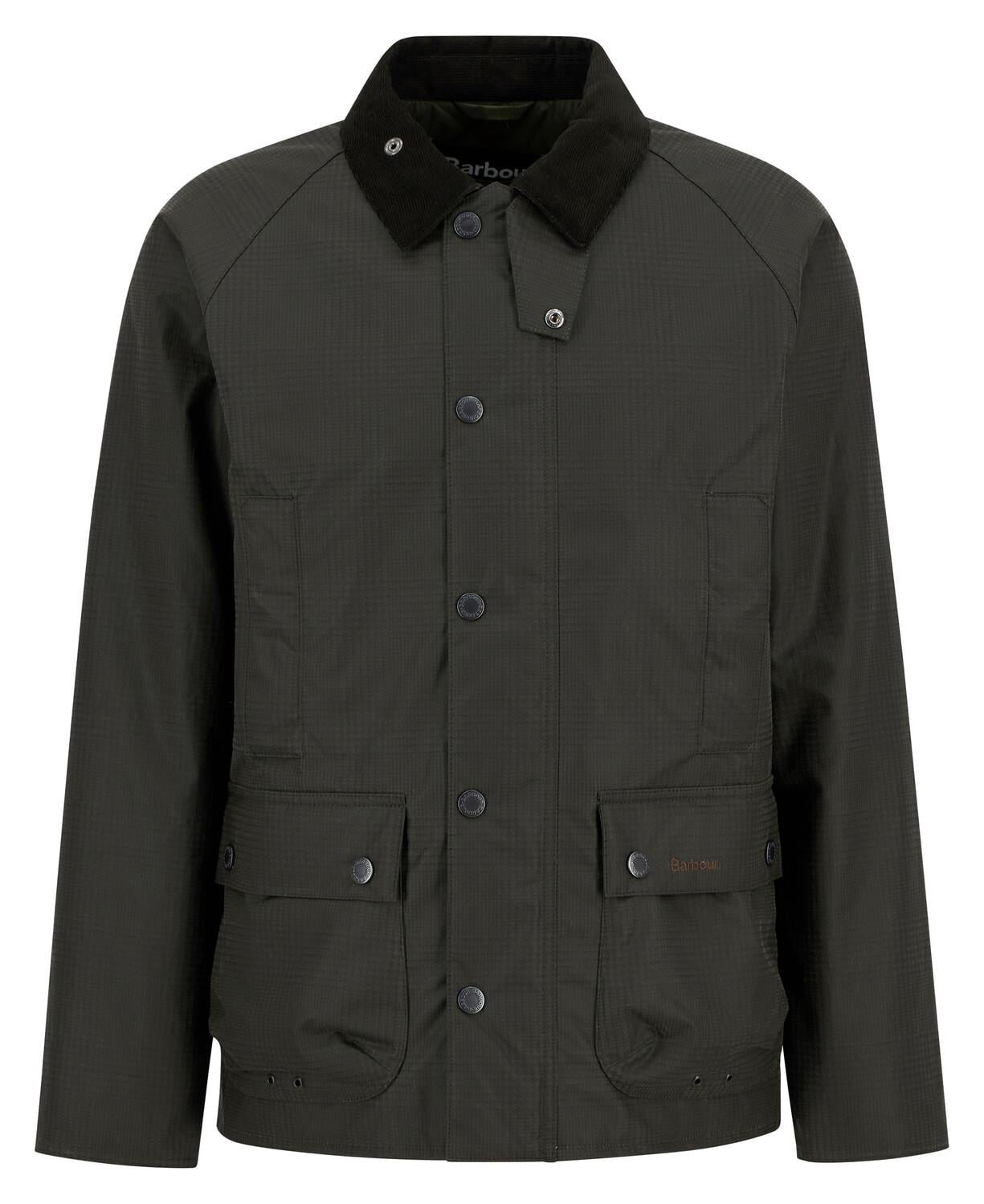 Barbour Modern Beaufort Check Yağlı Ceket OL31 Olive Check