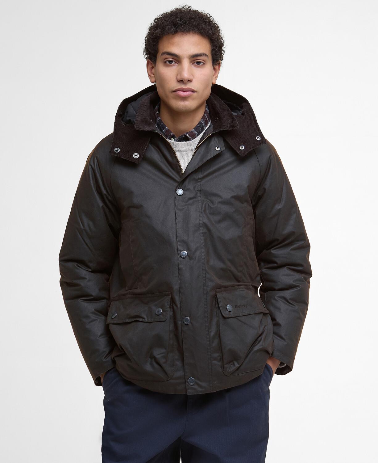 ジャケット・アウター Barbour OIL FREE BEAUFORT JKT Barbour Modern Beaufort Yağlı Ceket BR91 Dark Brown-Midnight Oak