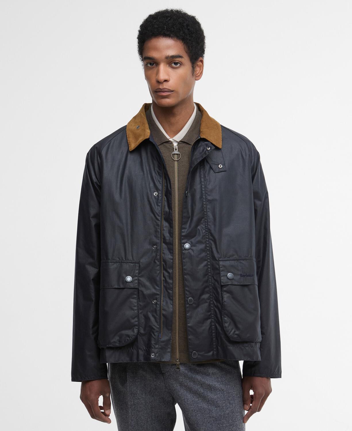 Barbour Modern Bedale Yağlı Ceket NY52 Royal Navy-Highland Loch