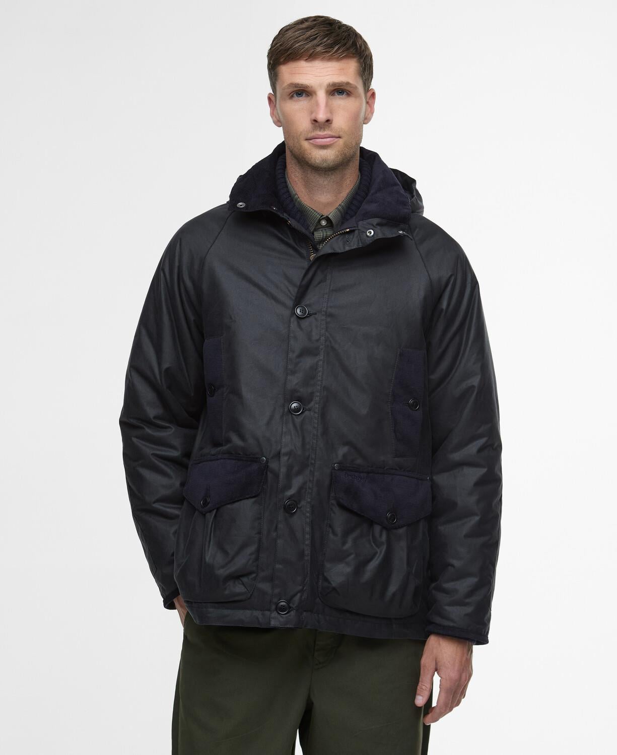 Barbour Modern Heritage Beaufort Yağlı Ceket NY92 Navy Barbour Modern Heritage Beaufort Yağlı Ceket NY92 Navy