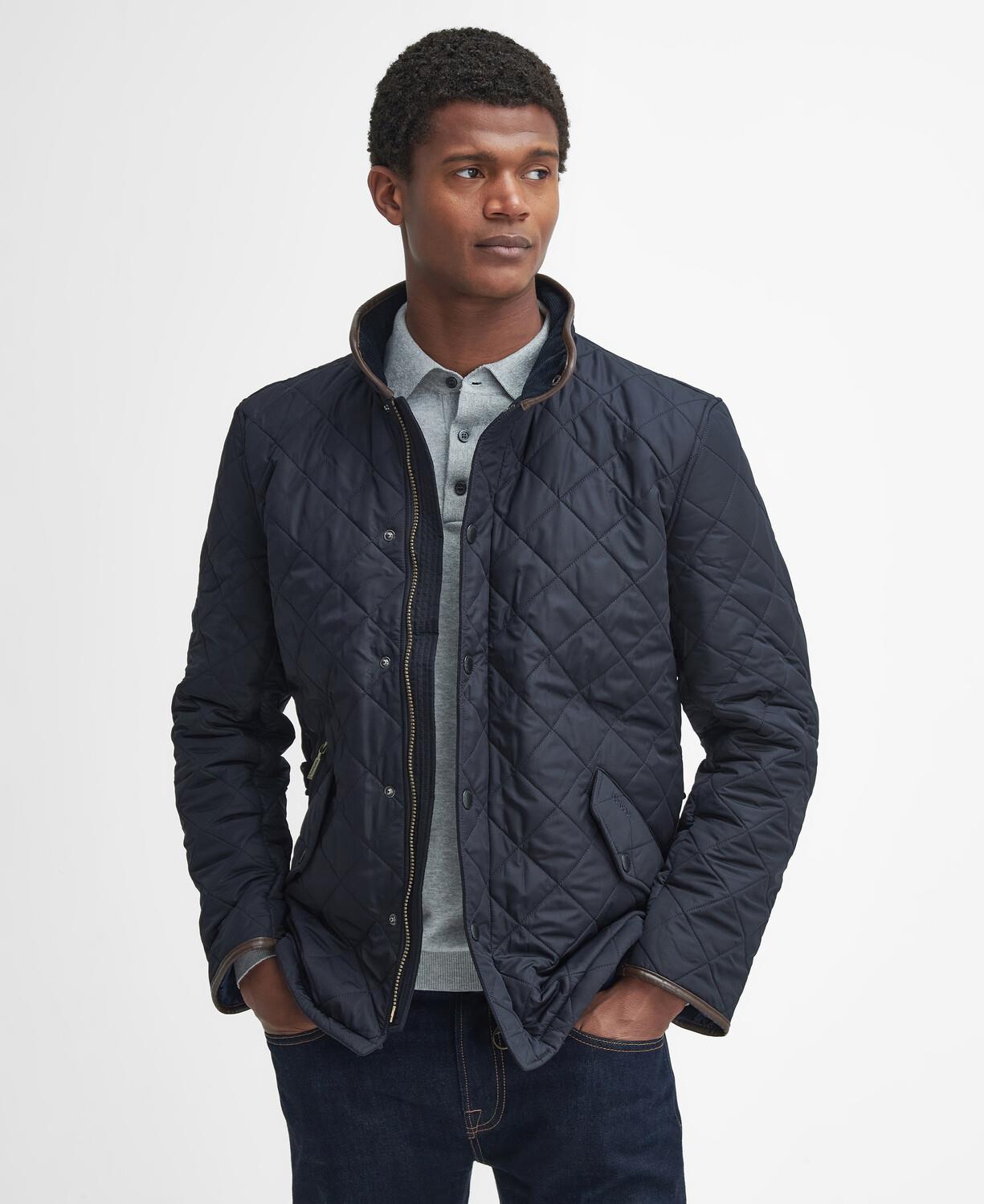 Barbour Powell Polar Kapitone Ceket NY71 Navy