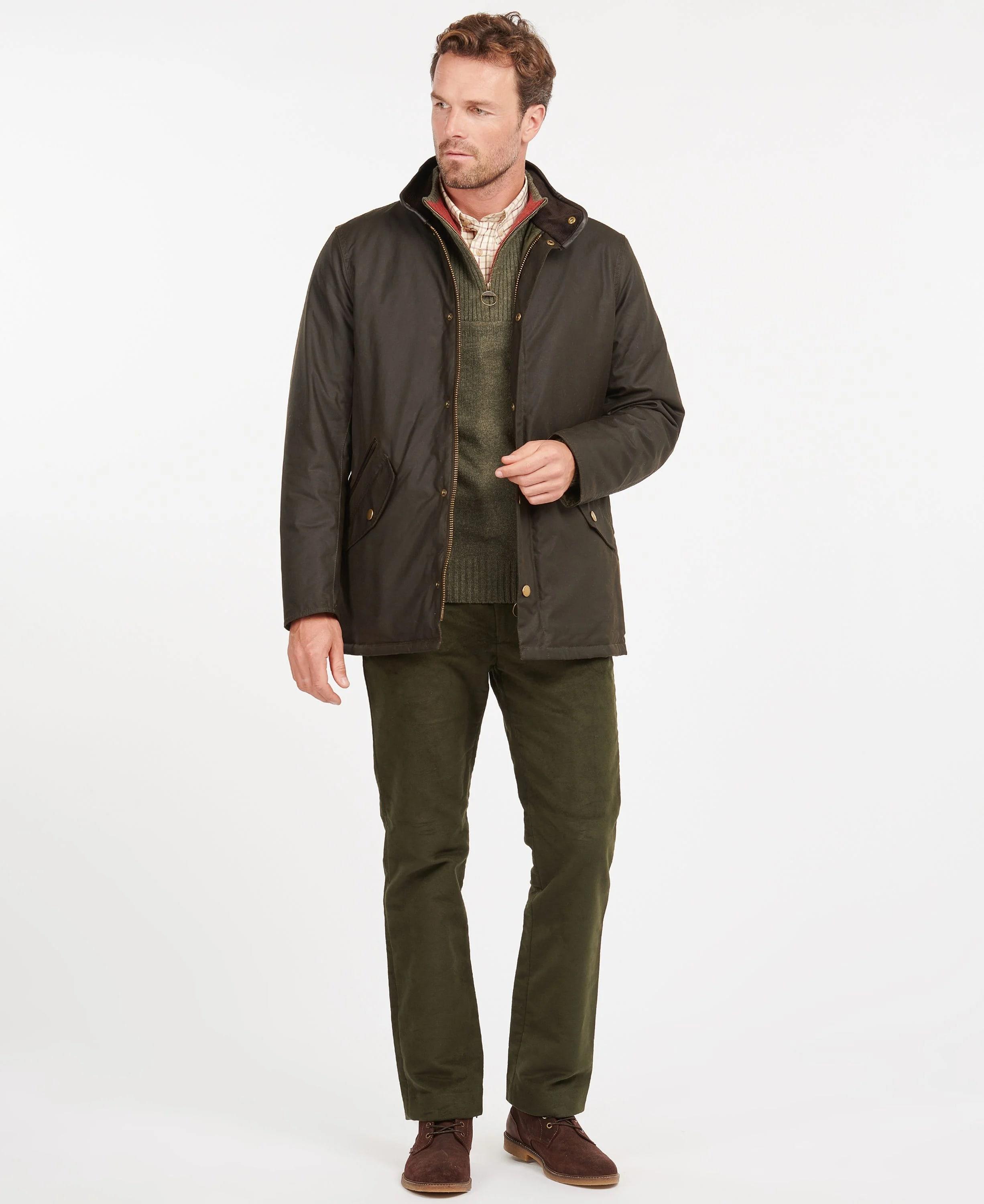 Barbour Prestbury Yağlı Ceket OL71 Olive