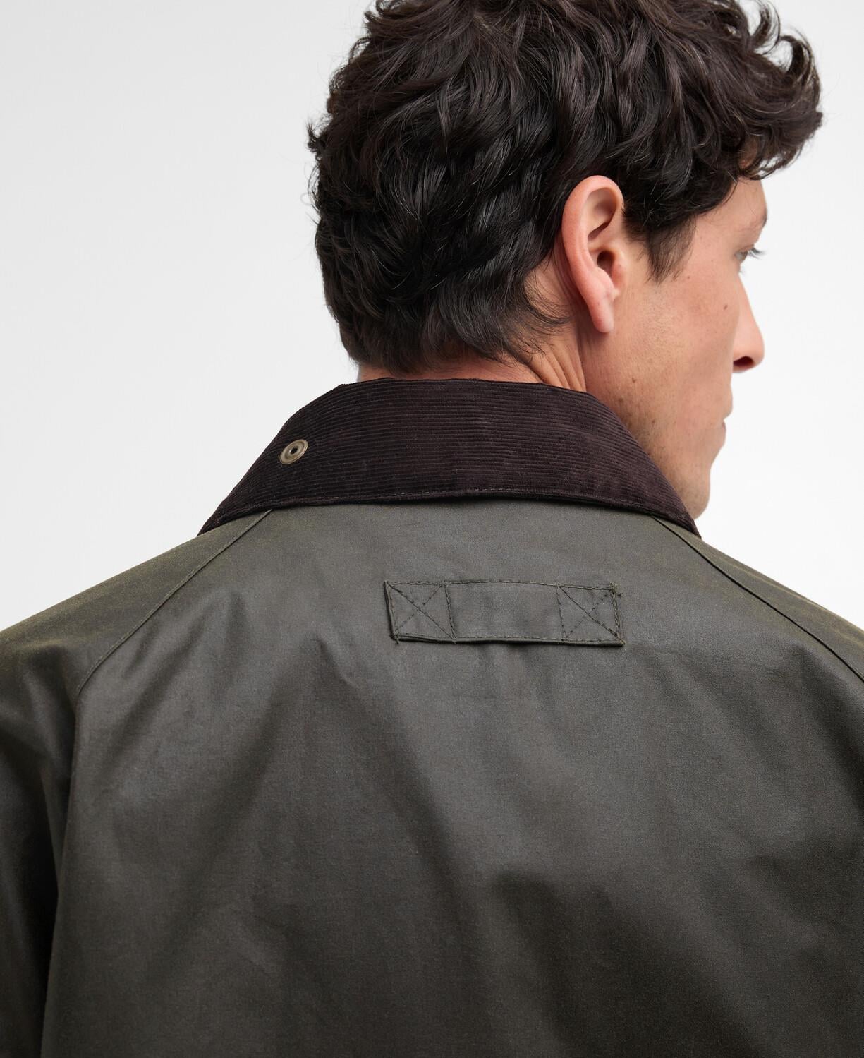 Barbour Re-Engineered Blackett Spey Yağlı Ceket OL99 Archive Olive