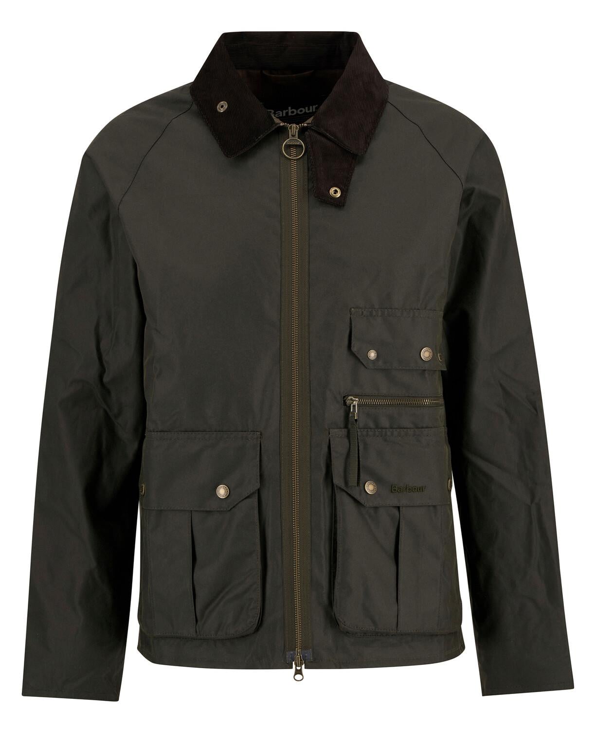 Barbour Re-Engineered Blackett Spey Yağlı Ceket OL99 Archive Olive