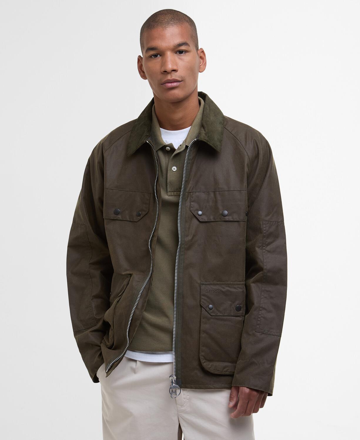 Barbour Re-Engineered Short Bedale Yağlı Ceket SN91 Beech