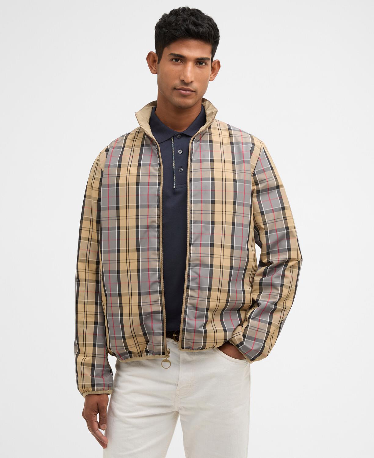 Barbour Reversible Korbel Showerproof Ceket ST71 Washed Stone