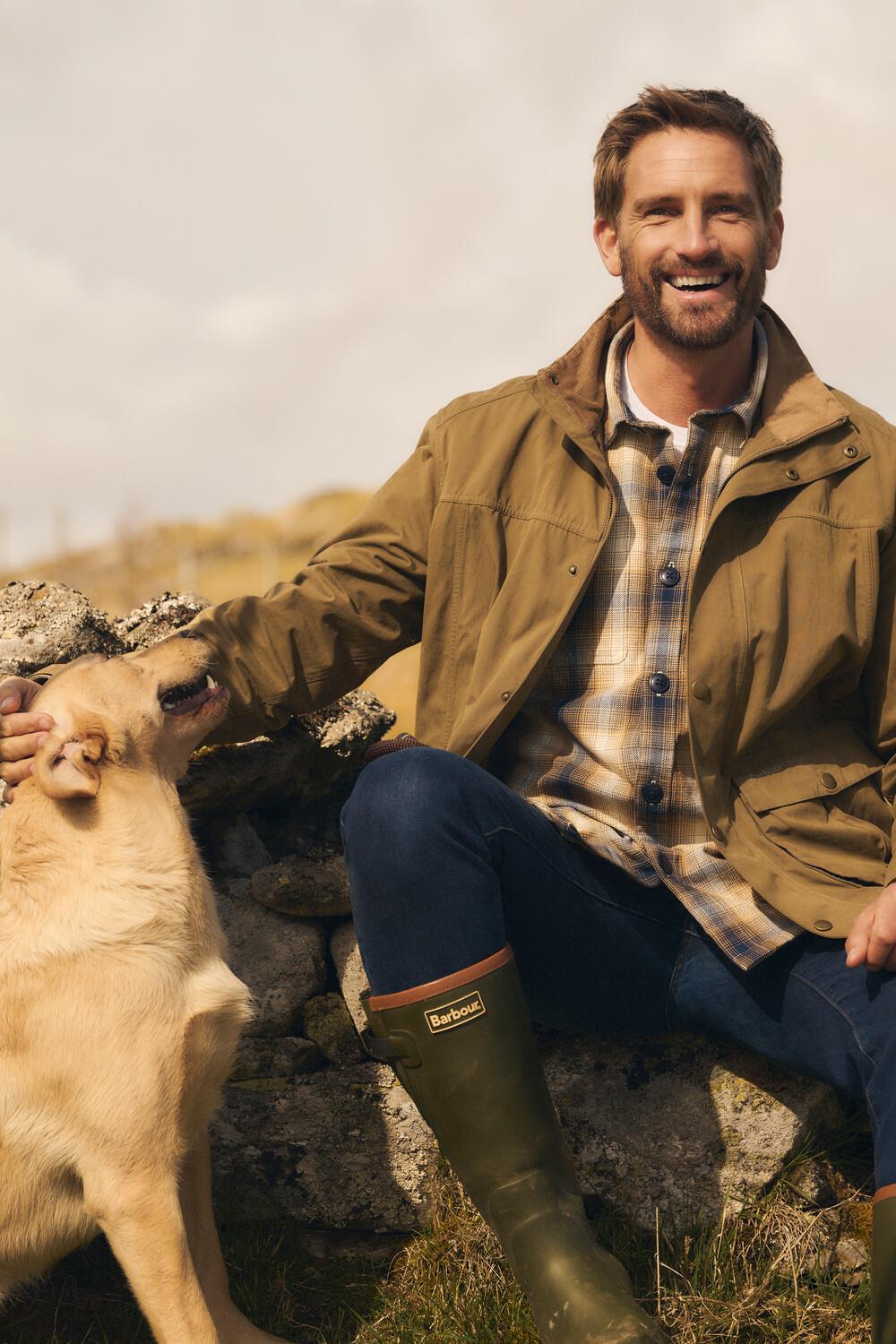 Barbour Sander Casual Ceket SN71 Dark Sandstone