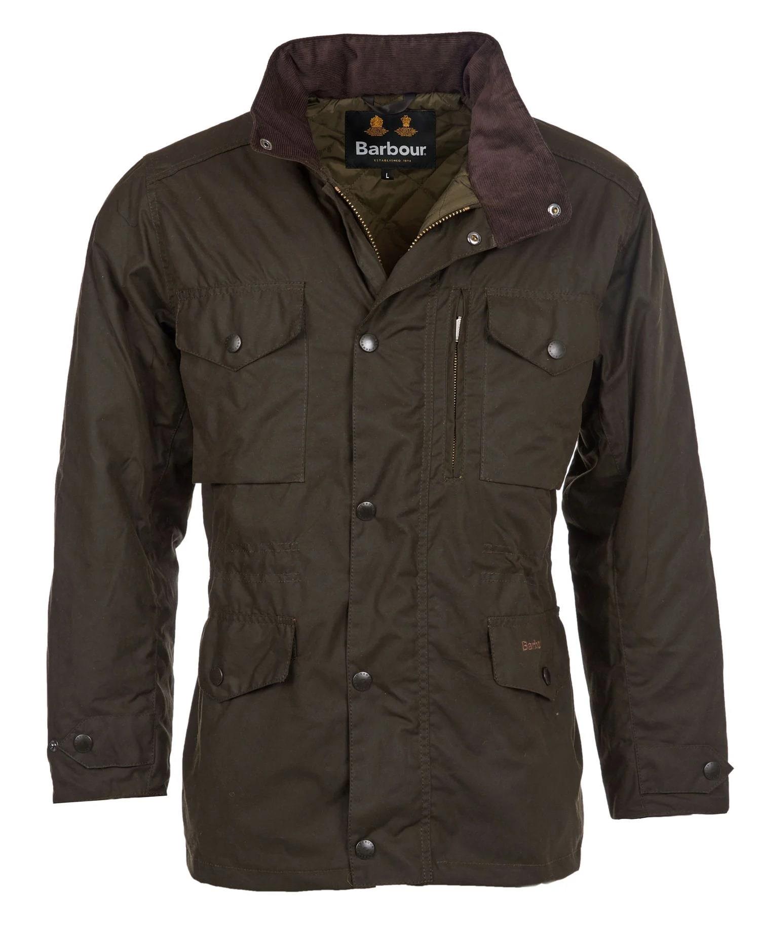 Barbour Sapper Yağlı Ceket OL71 Olive