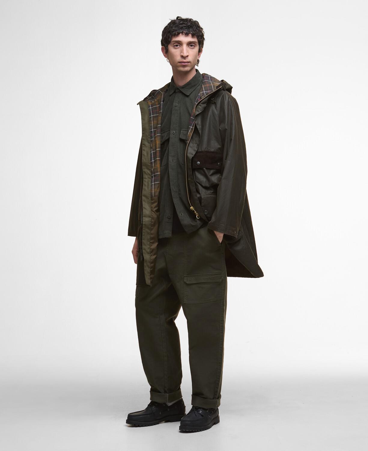 Barbour Solway Yağlı Trençkot OL71 Archive Olive