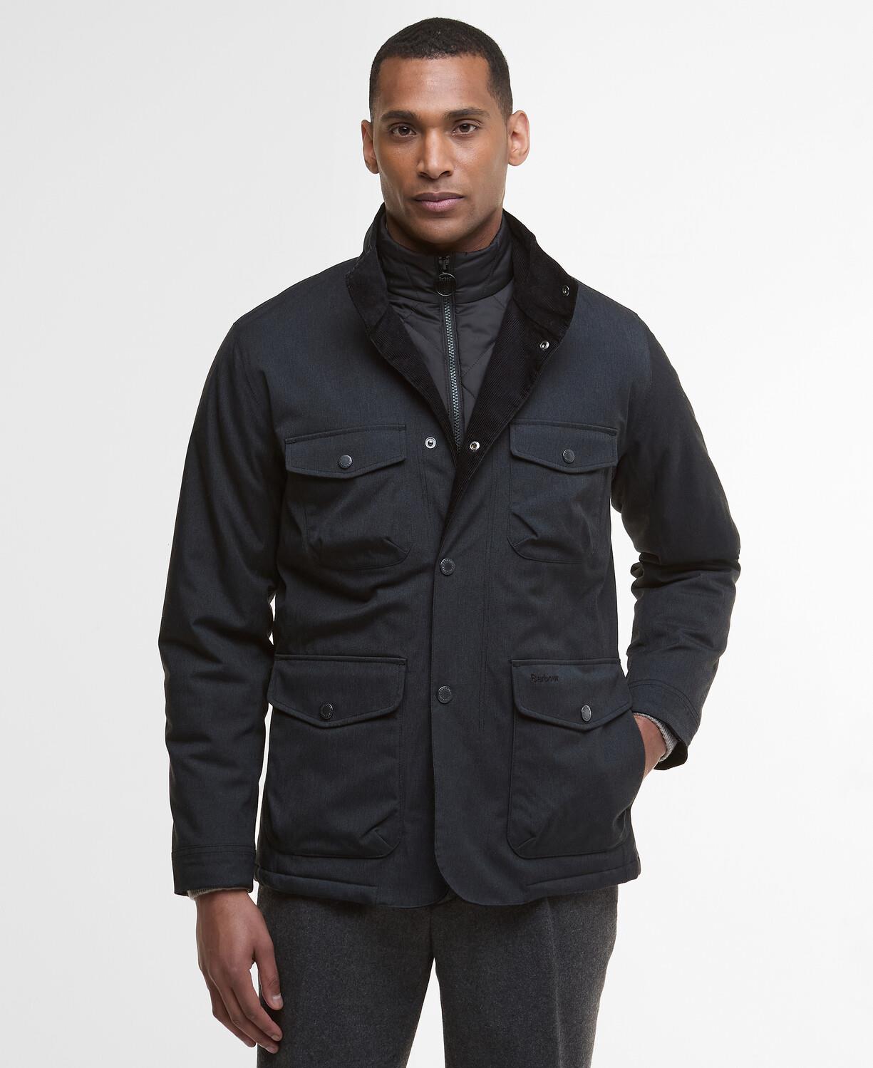 Barbour Winter Ogston Waterproof Ceket BK12 Black