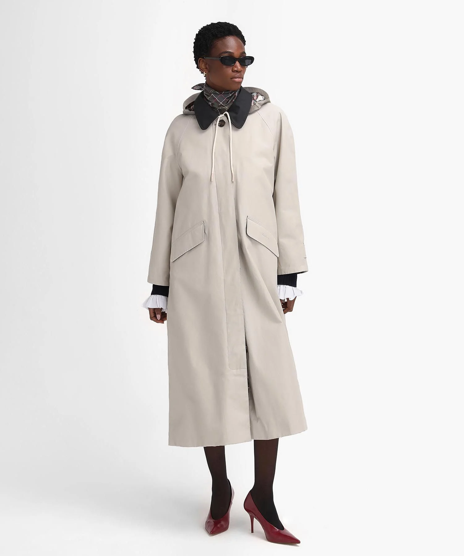 Barbour X Alexa Natalie Trençkot ST31 Mist