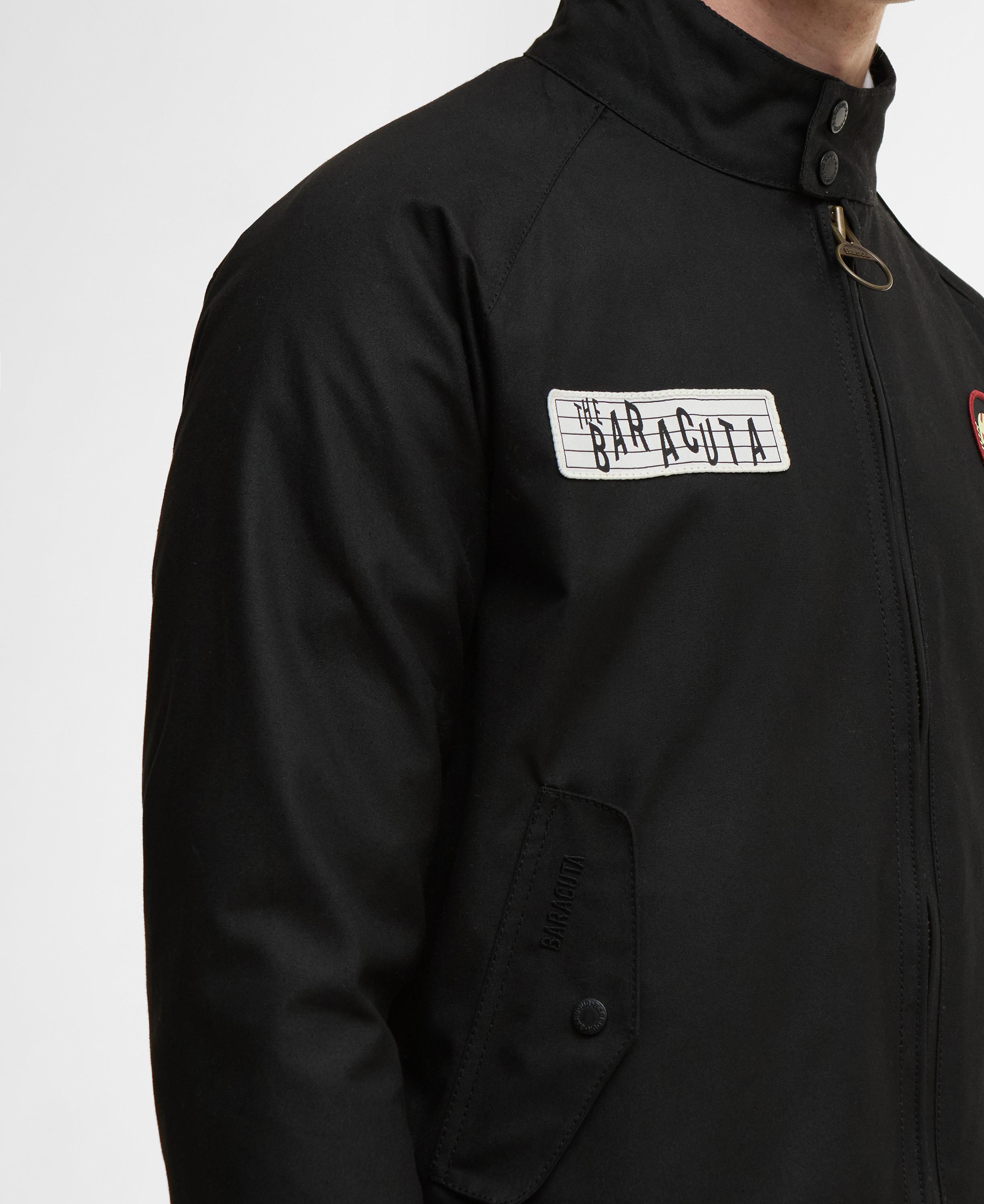 Barbour x Baracuta Badged Porton Yağlı Ceket BK31 Black