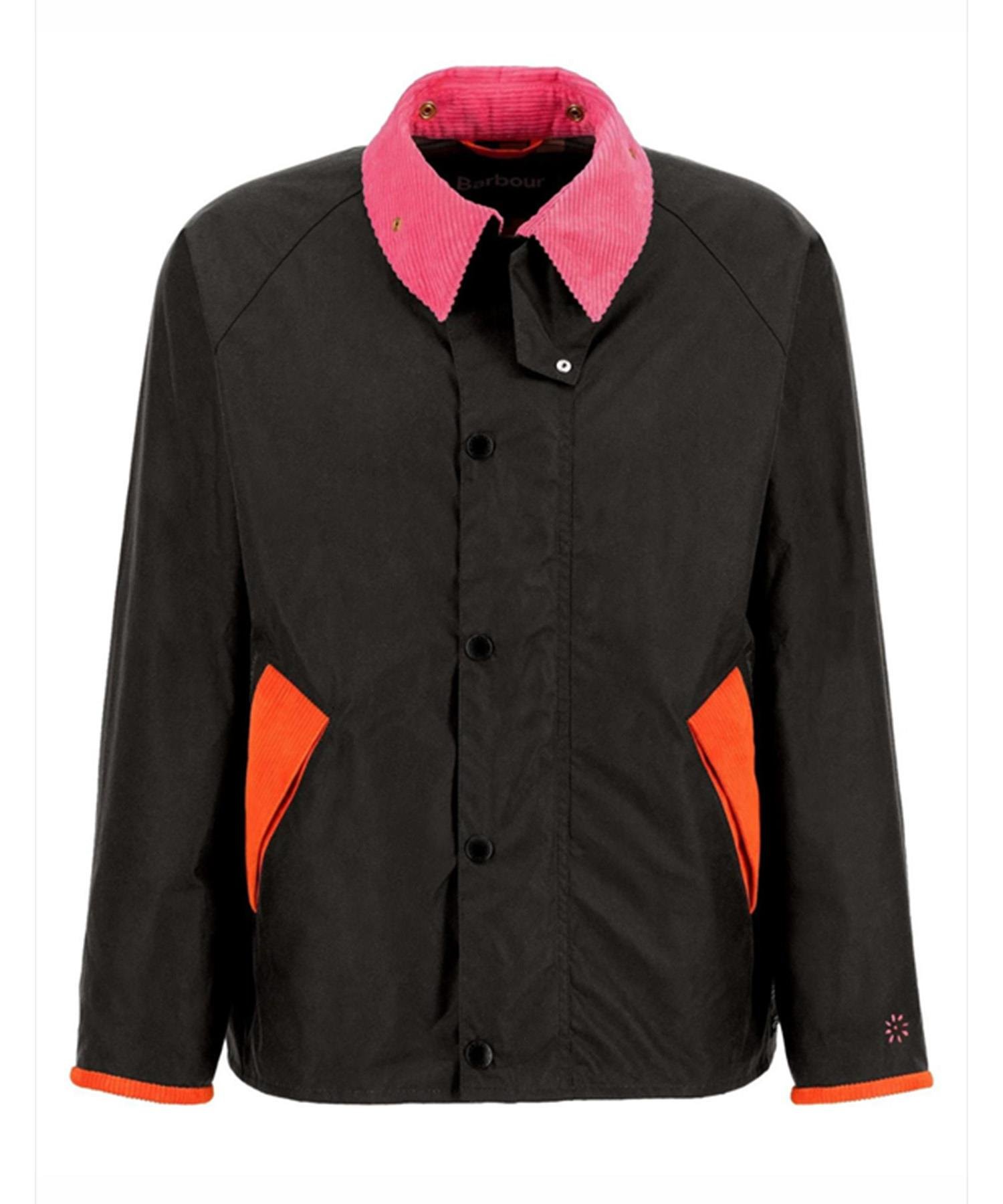 Barbour x Flower Mountain Unisex Oversize Yağlı Ceket OL71 Classic