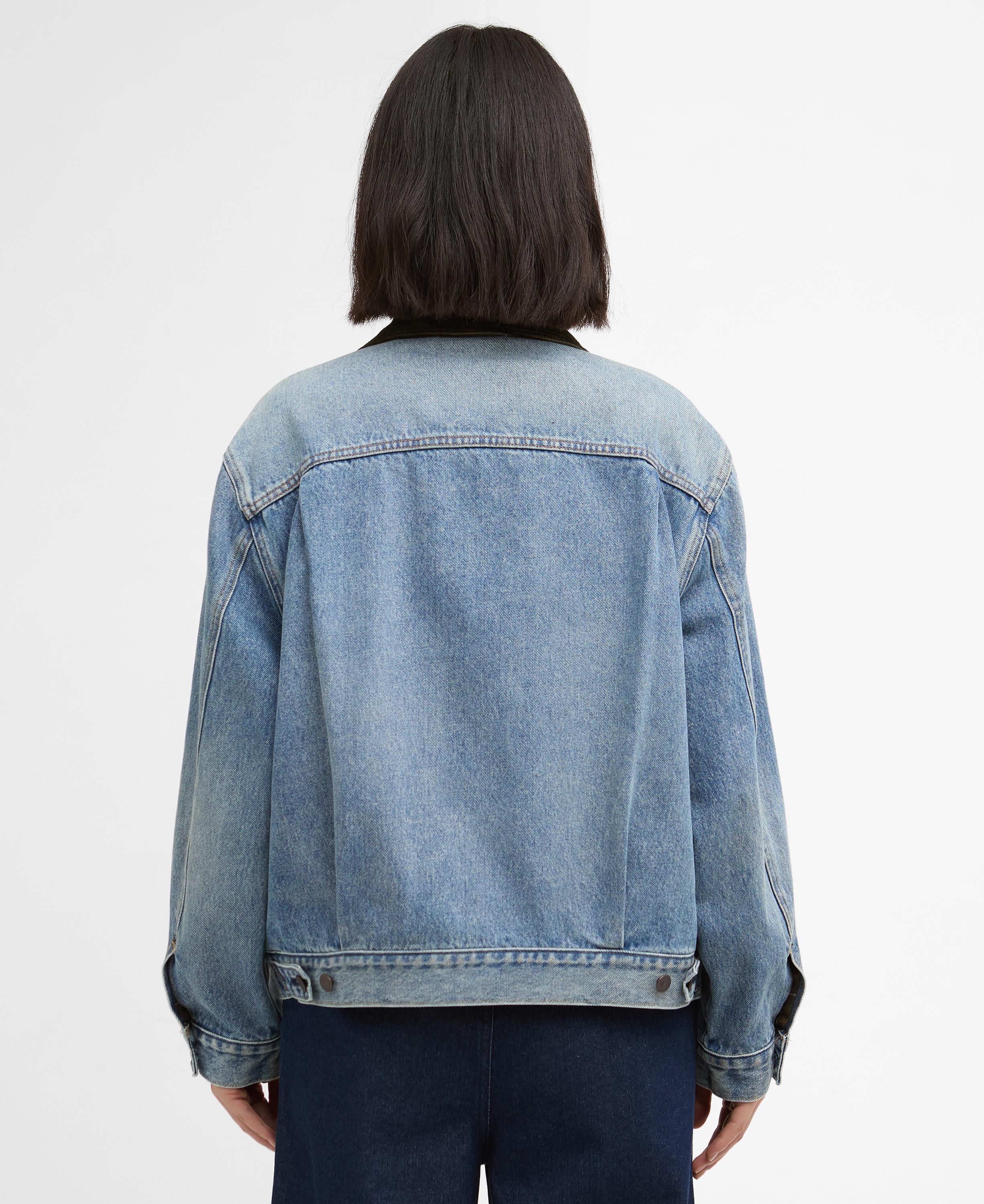 Barbour x Levis Type II Denim Ceket NY51 Navy