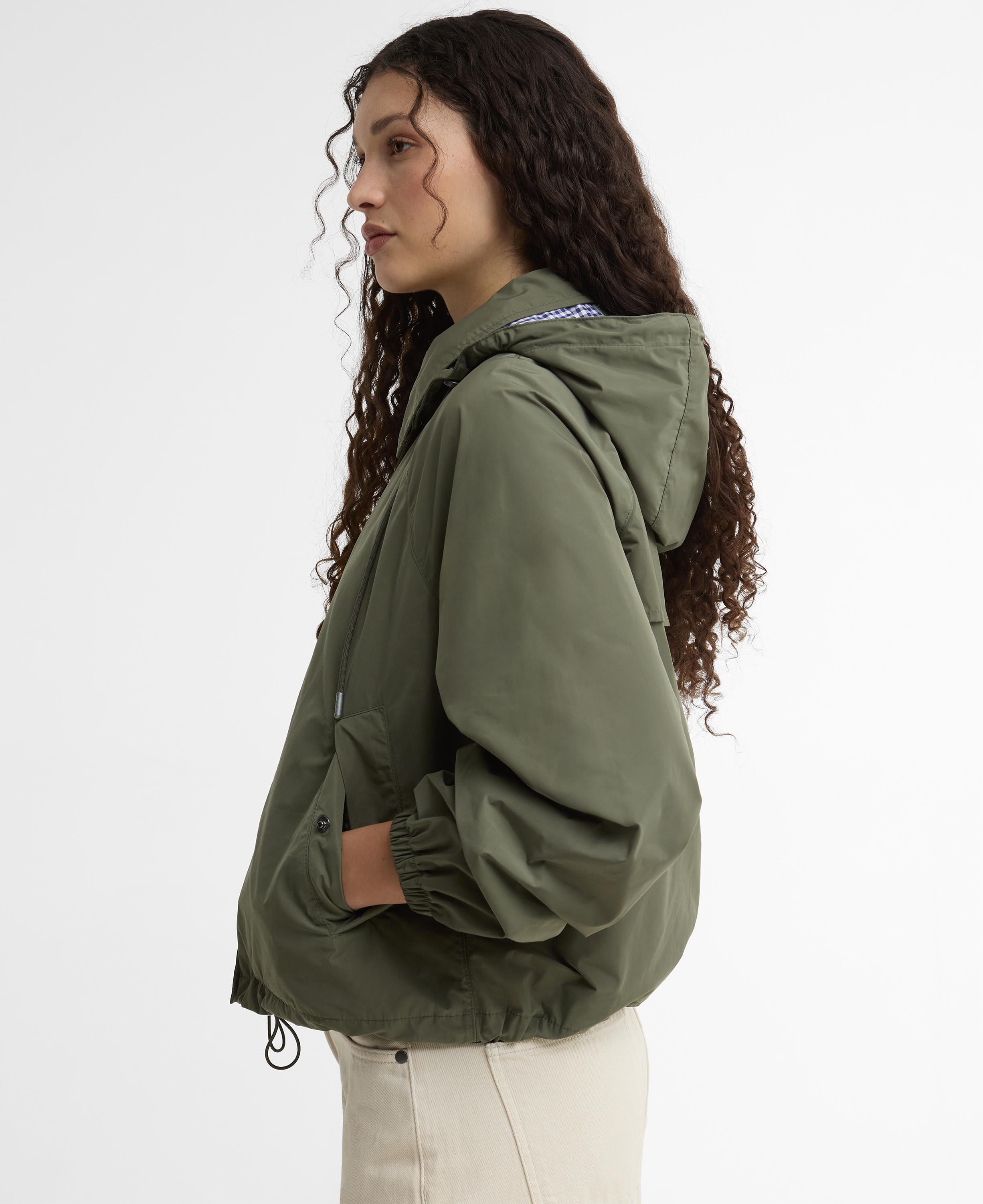 Barbour x Paul Smith Broomhill Showerproof Ceket GN33 Dusky Khaki