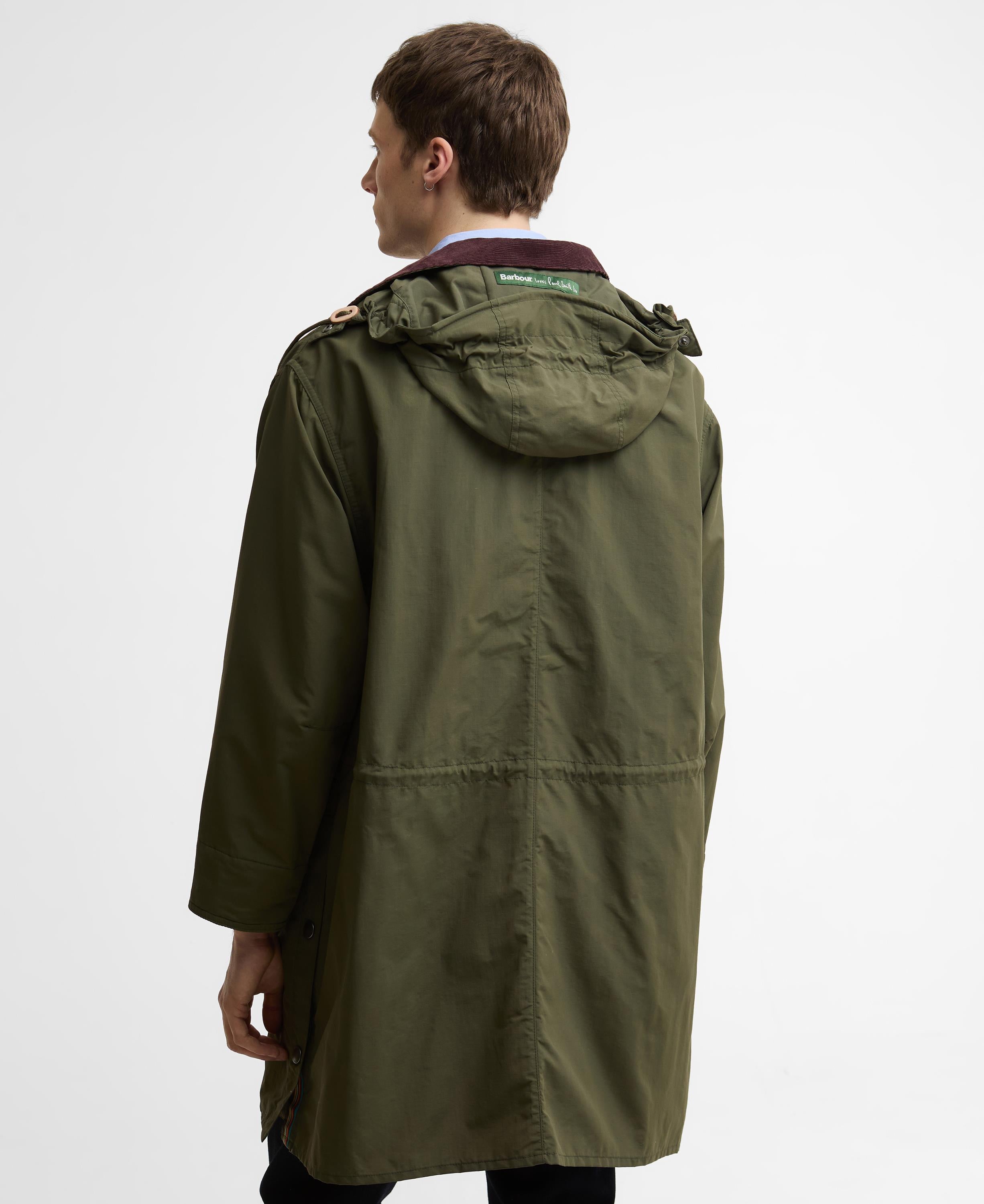 BARBOUR×PaulSmith 春コート Barbour x Paul Smith Casual Parka OL52 Fern
