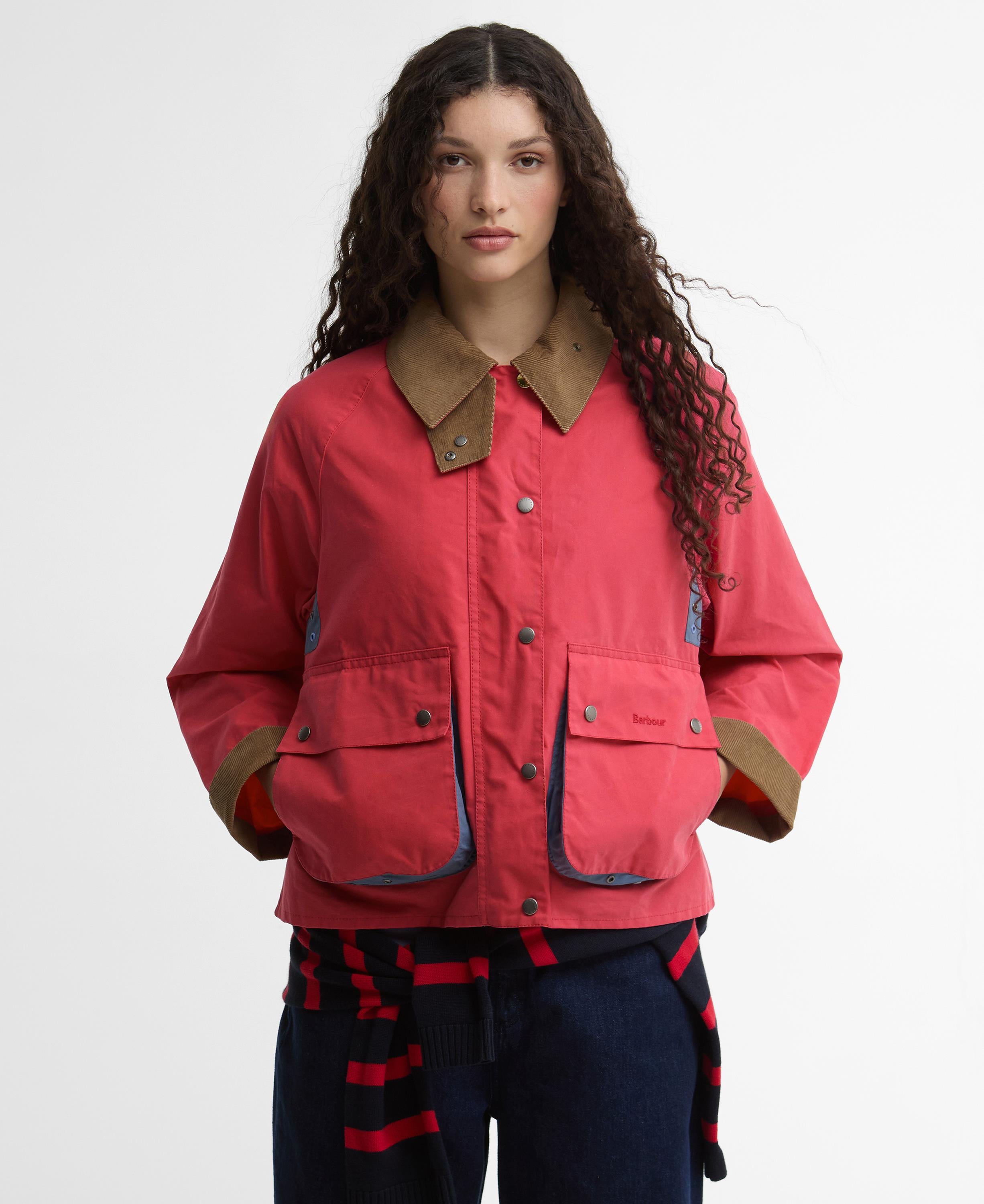 Barbour x Paul Smith Spey Casual Ceket RE52 Winterberry-Ancient