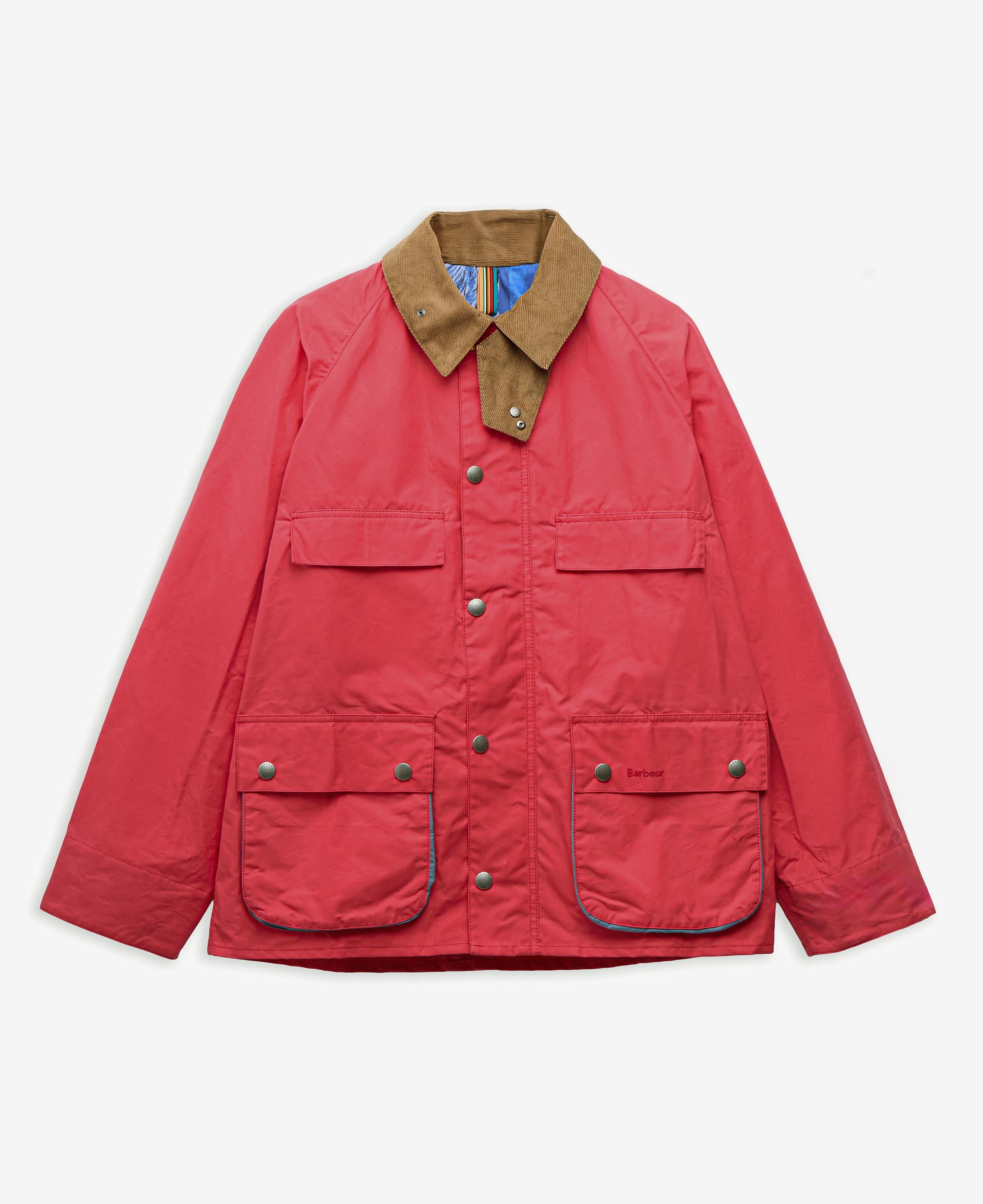 Barbour x Paul Smith Sugarlump Bedale Casual Ceket RE51 Winterberry