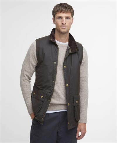 Barbour Westmorland Yağlı Yelek OL71 Olive
