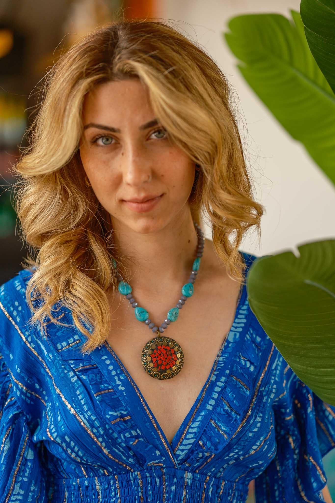 Anadolu Mozaik Kolye