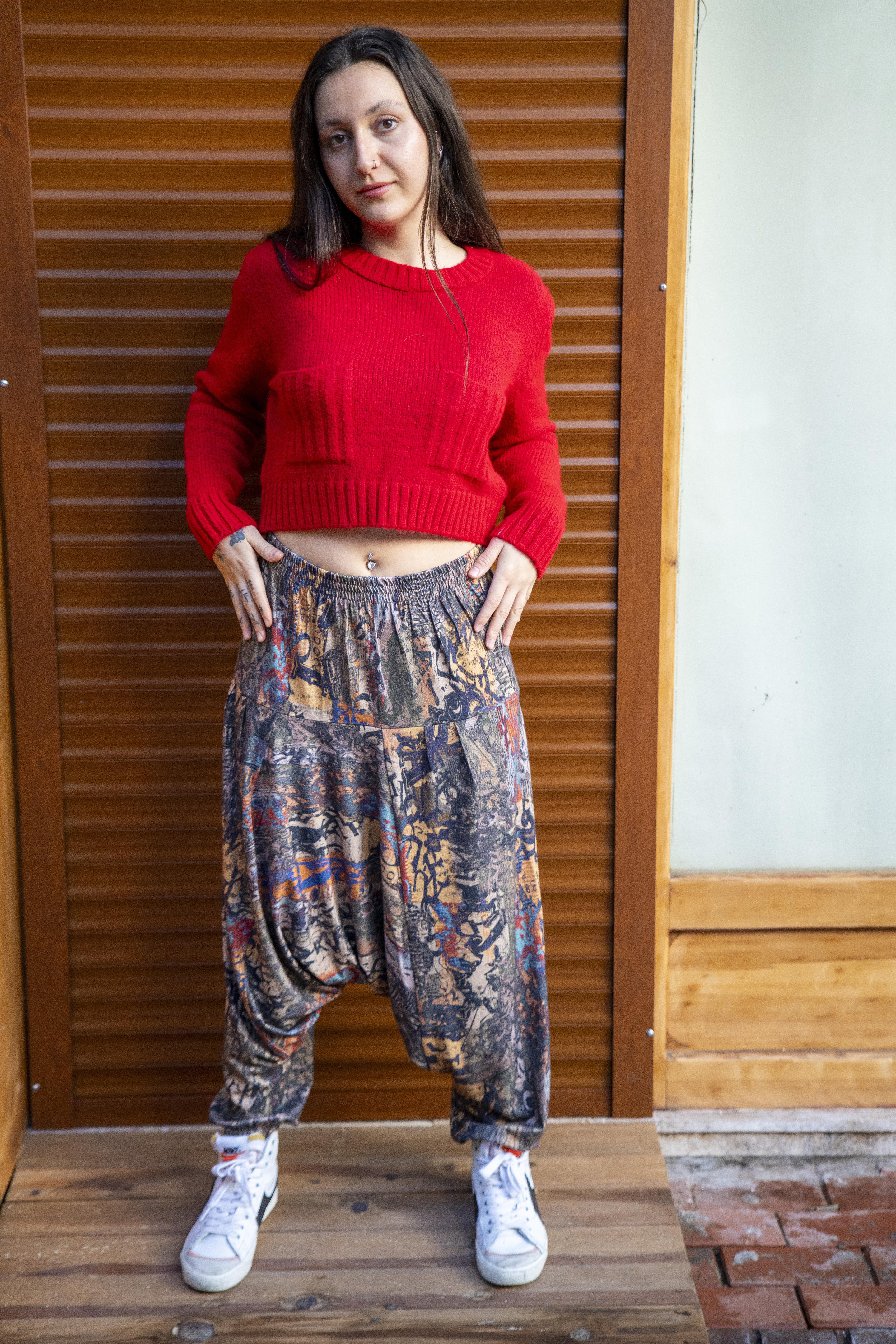 Bohem Fırça Şalvar 