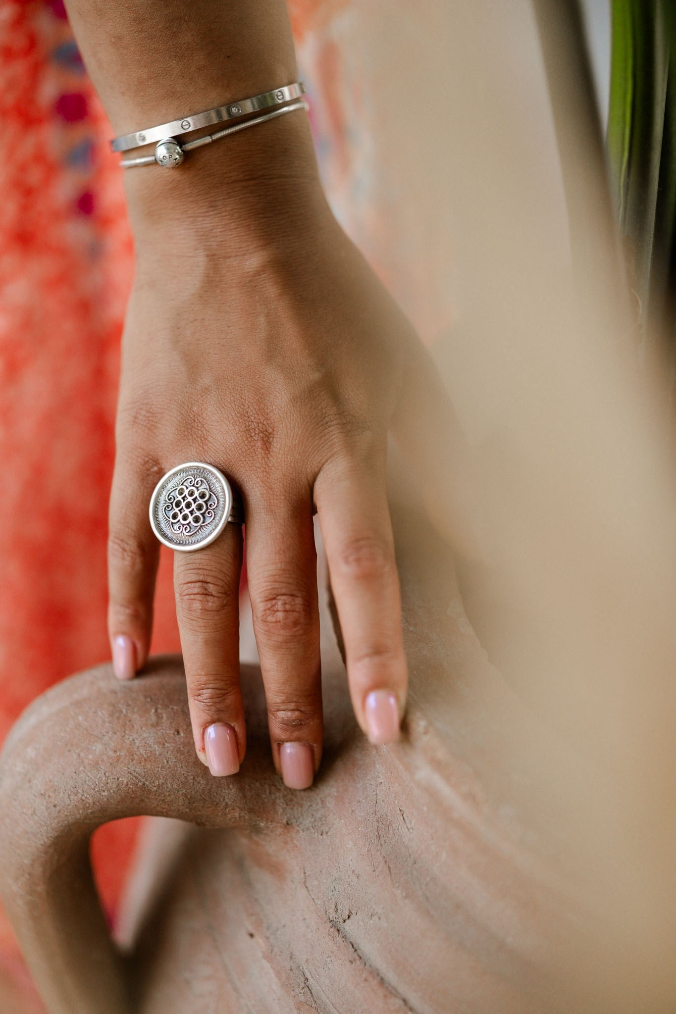 Yaşam Çiçeği Yüzük