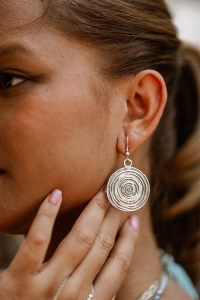 Bohem Spiral Küpe