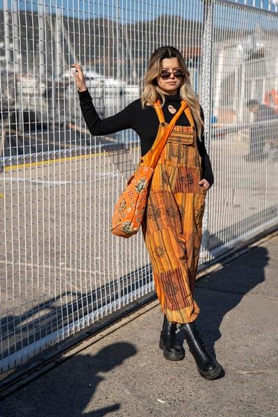 Turuncu Unisex Nepal Patchwork Tulum
