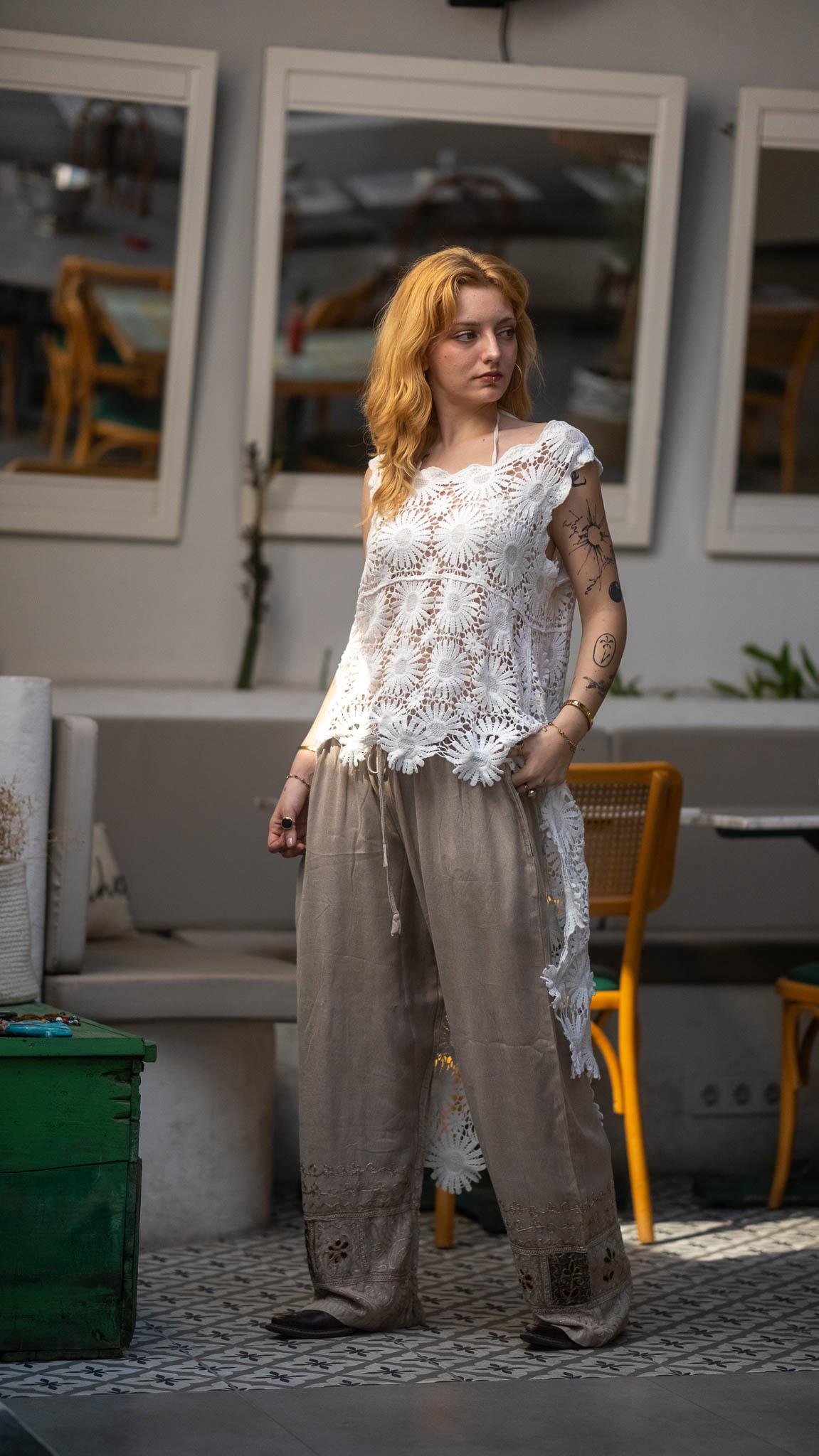 Floral Lace Breeze Tunic
