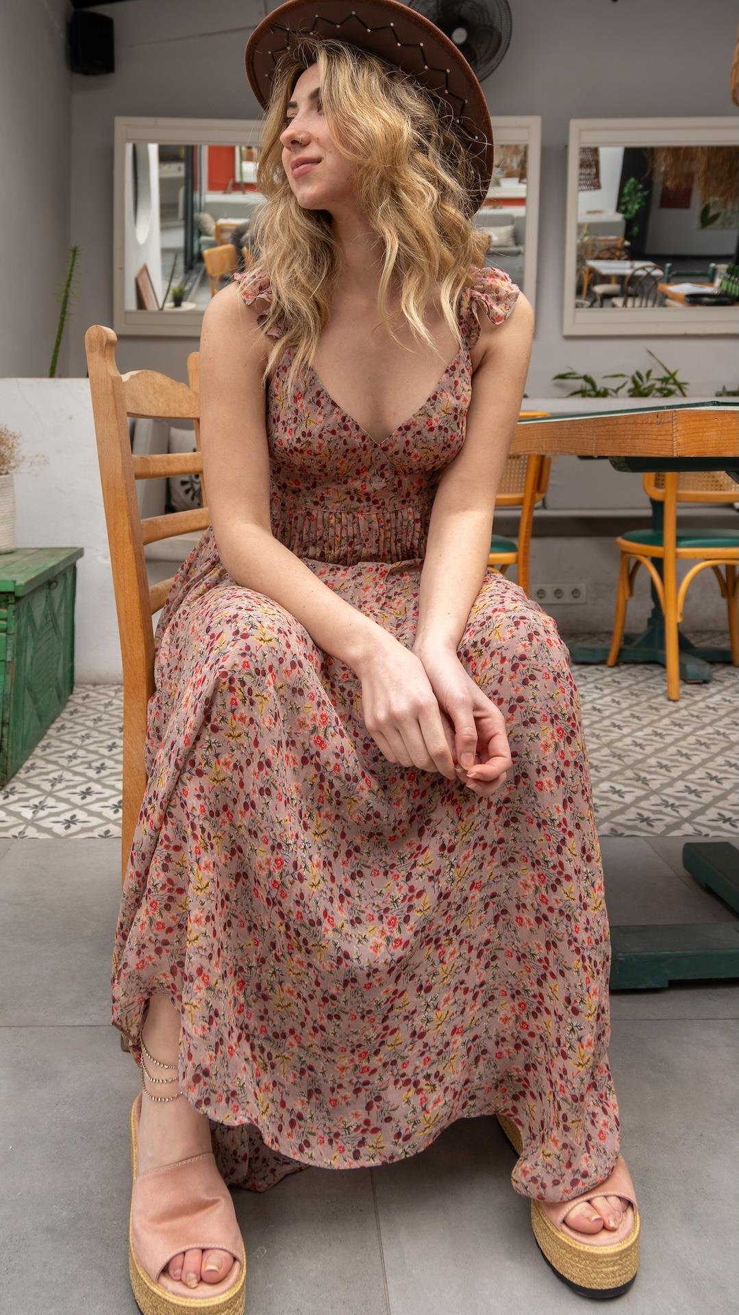 Çiçek Rüyası Elbise