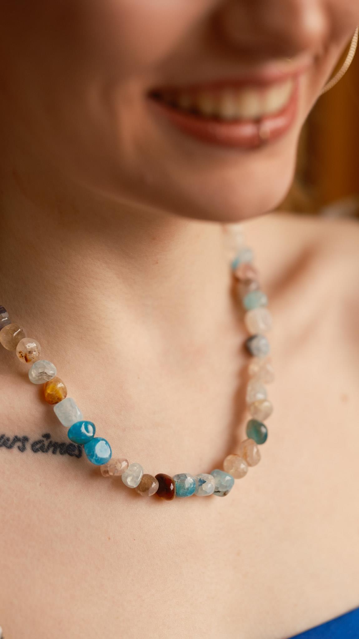 Gökkuşağı Dünya Kolye