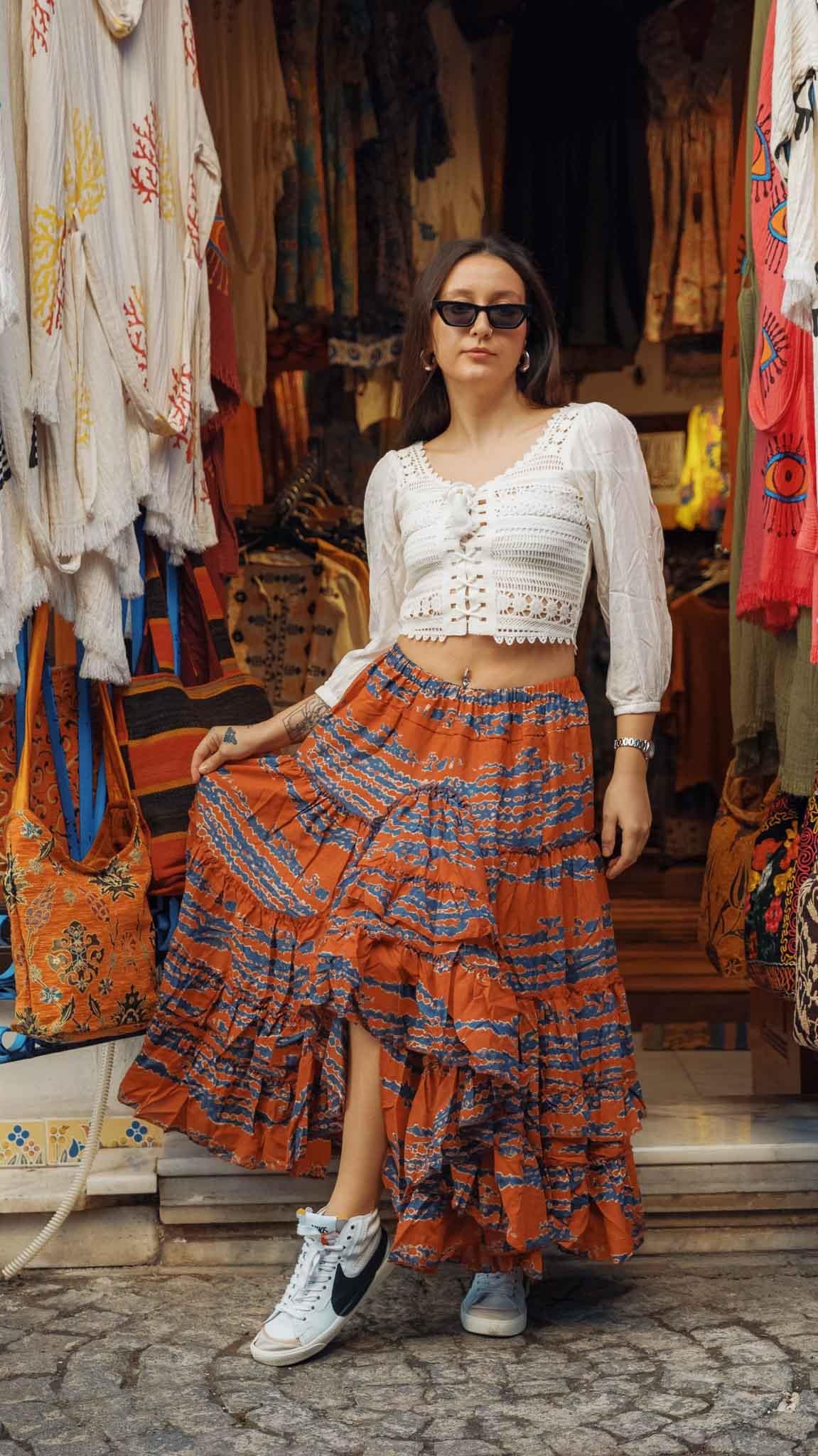 Kiremit Rengi Marin Karmen Etek