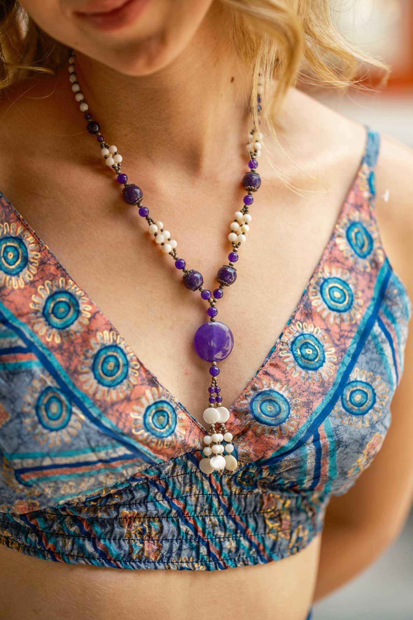 Lavanta Düşü Kolye