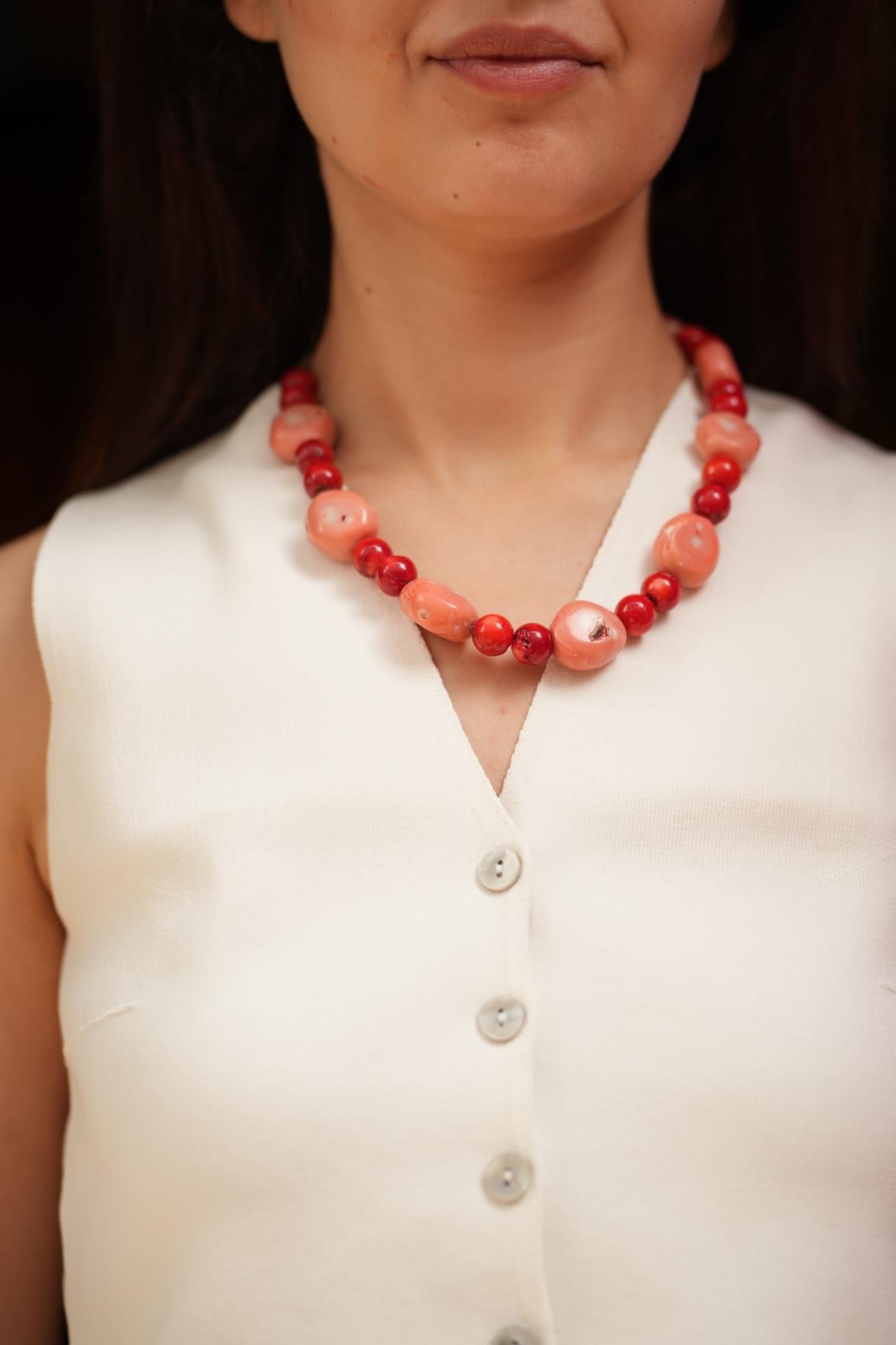 Mercan Bahçesi Kolye